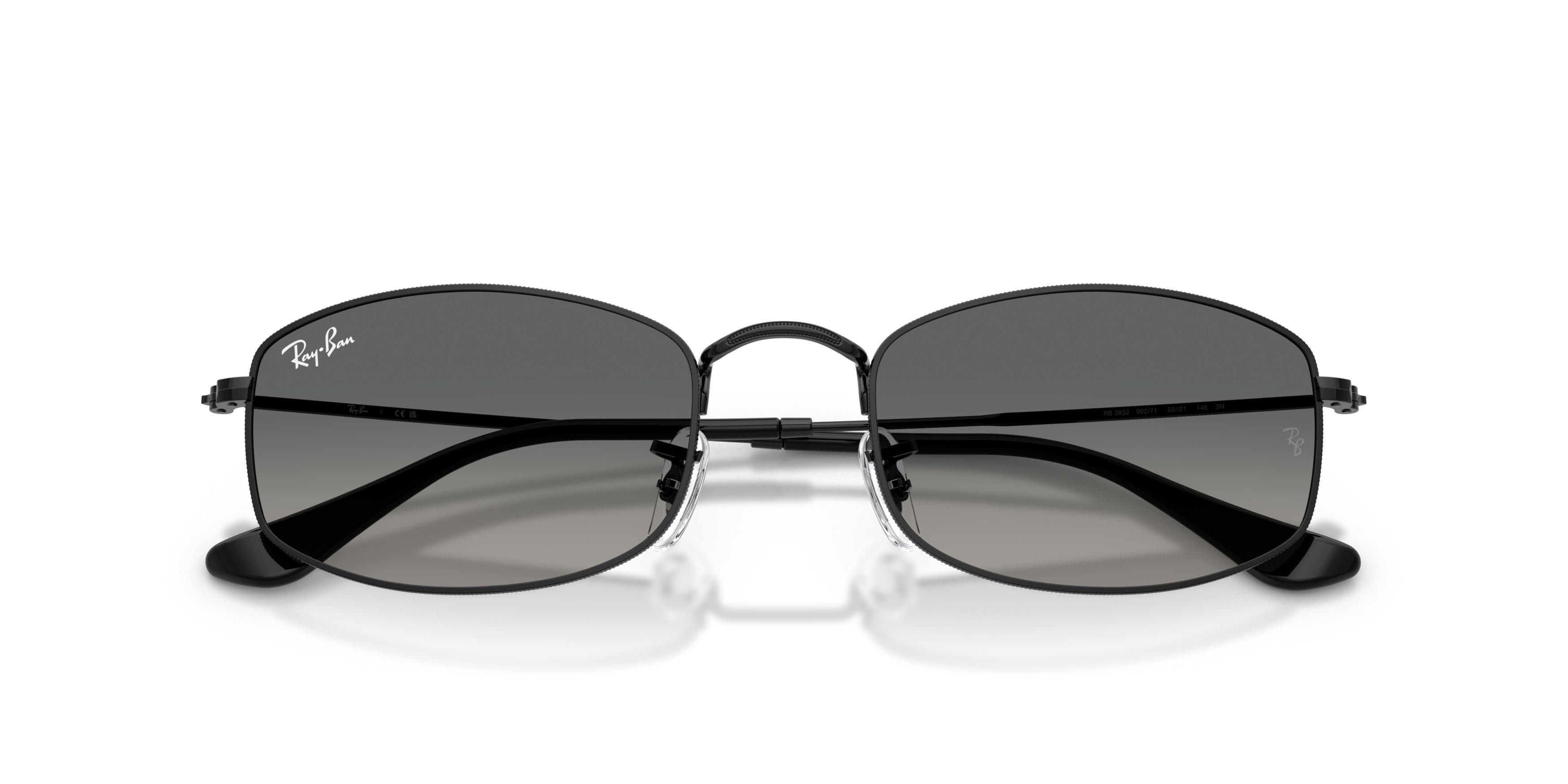 Ray-Ban RB3832 Grey Gradient Sunglasses &ndash; Black - BLACK/GREY Thumbnail View 6