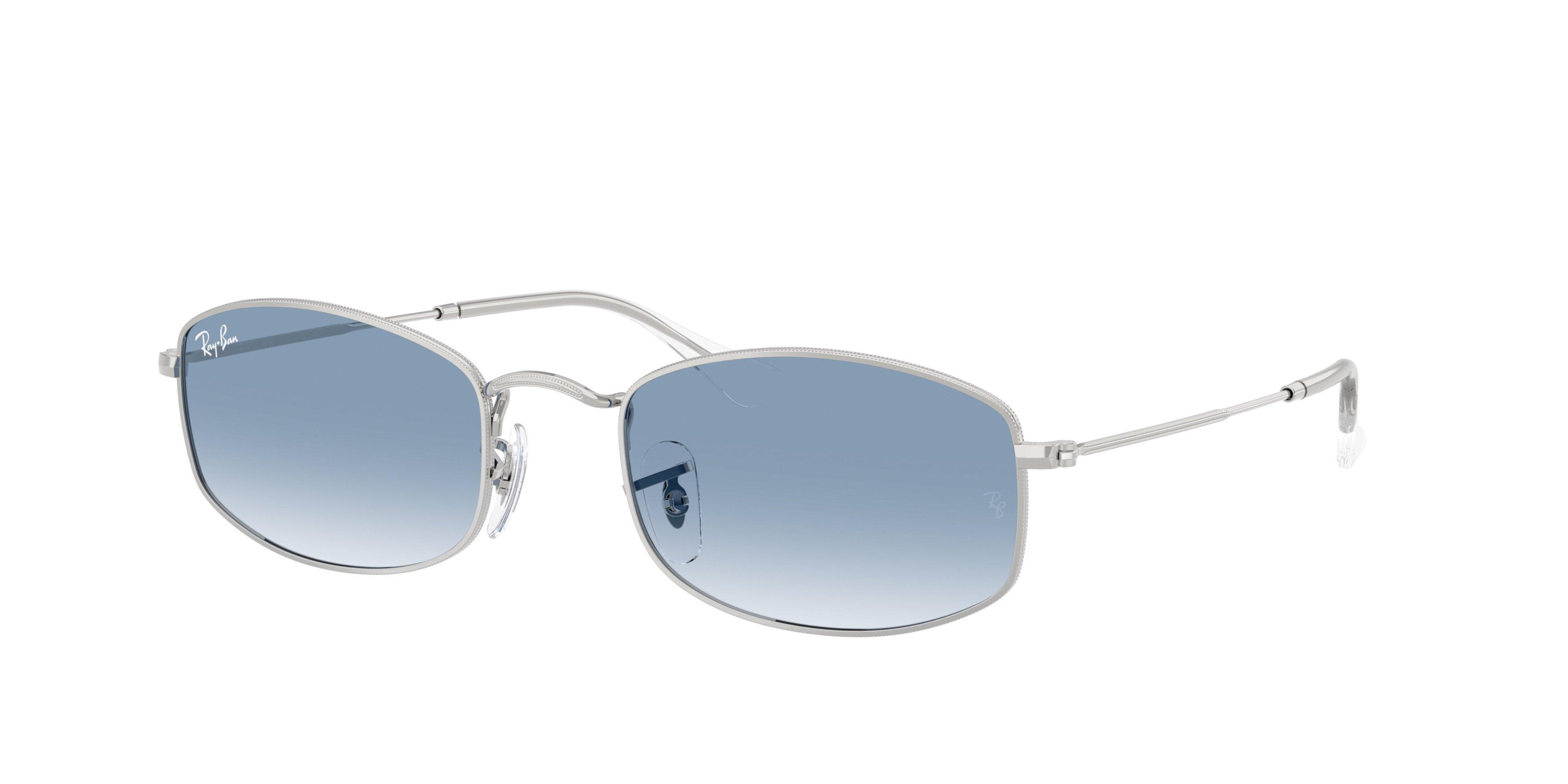 Ray-Ban RB3832 Clear Blue Gradient Sunglasses &ndash; Silver - SILVER/BLUE Thumbnail View 1