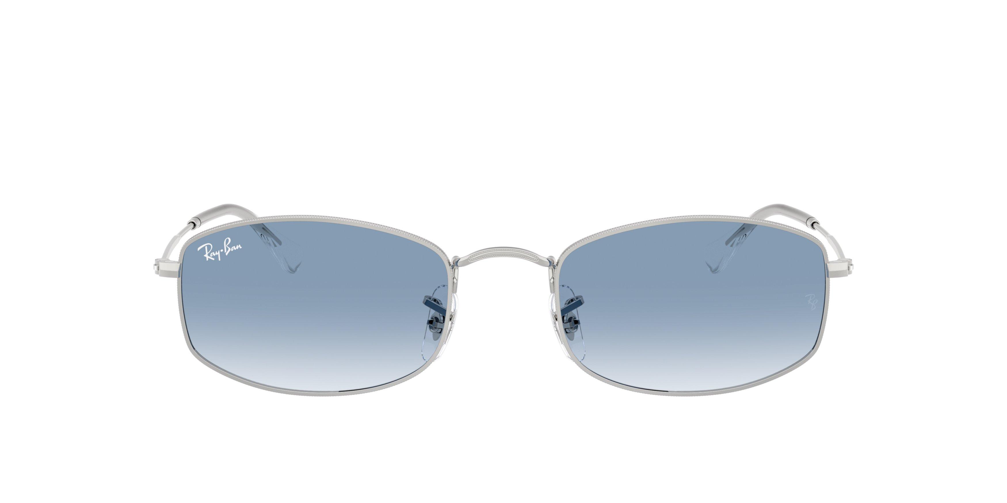 Ray-Ban RB3832 Clear Blue Gradient Sunglasses &ndash; Silver - SILVER/BLUE Thumbnail View 2