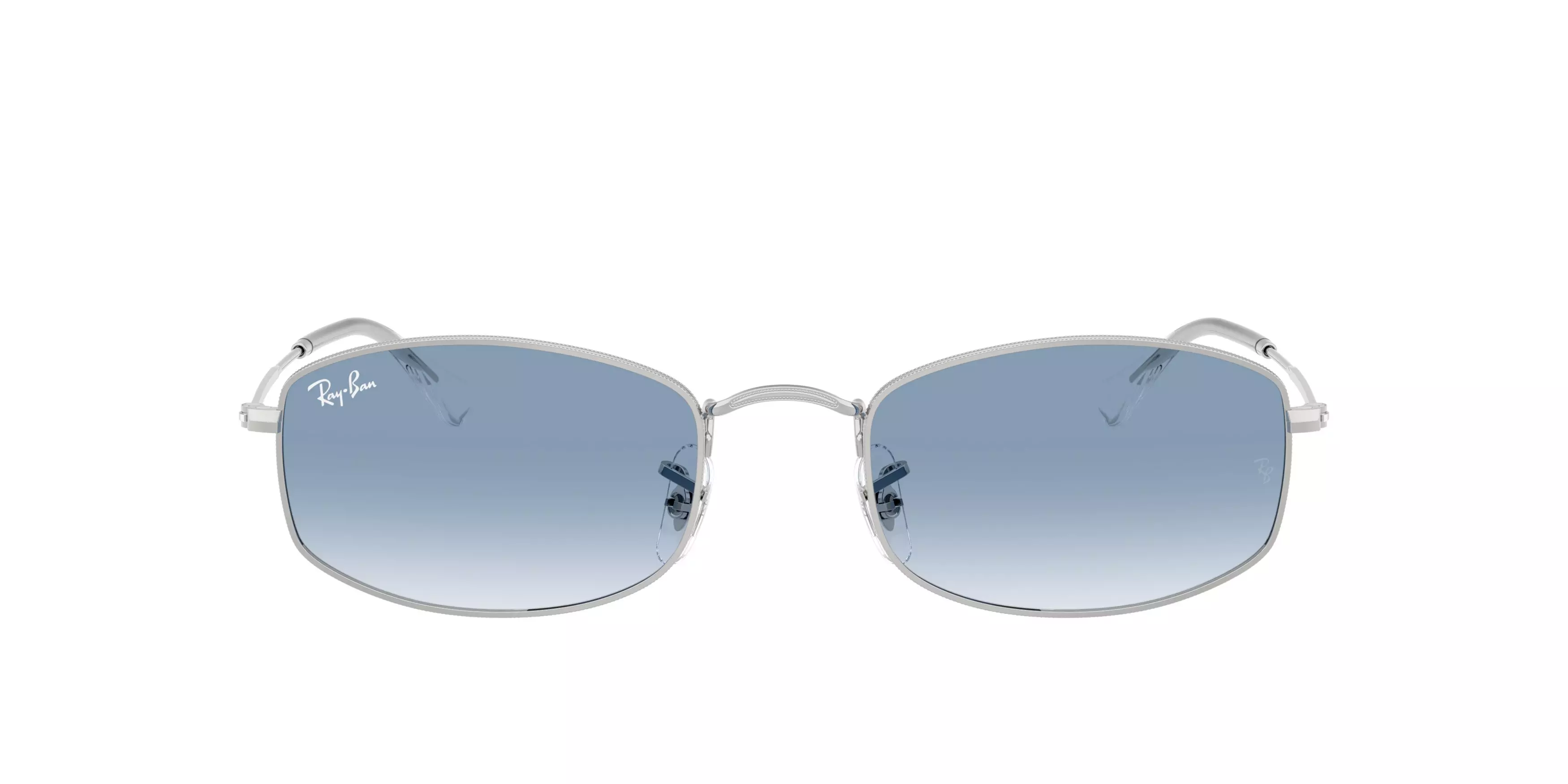 Ray-Ban RB3832 Clear Blue Gradient Sunglasses – Silver - SILVER/BLUE