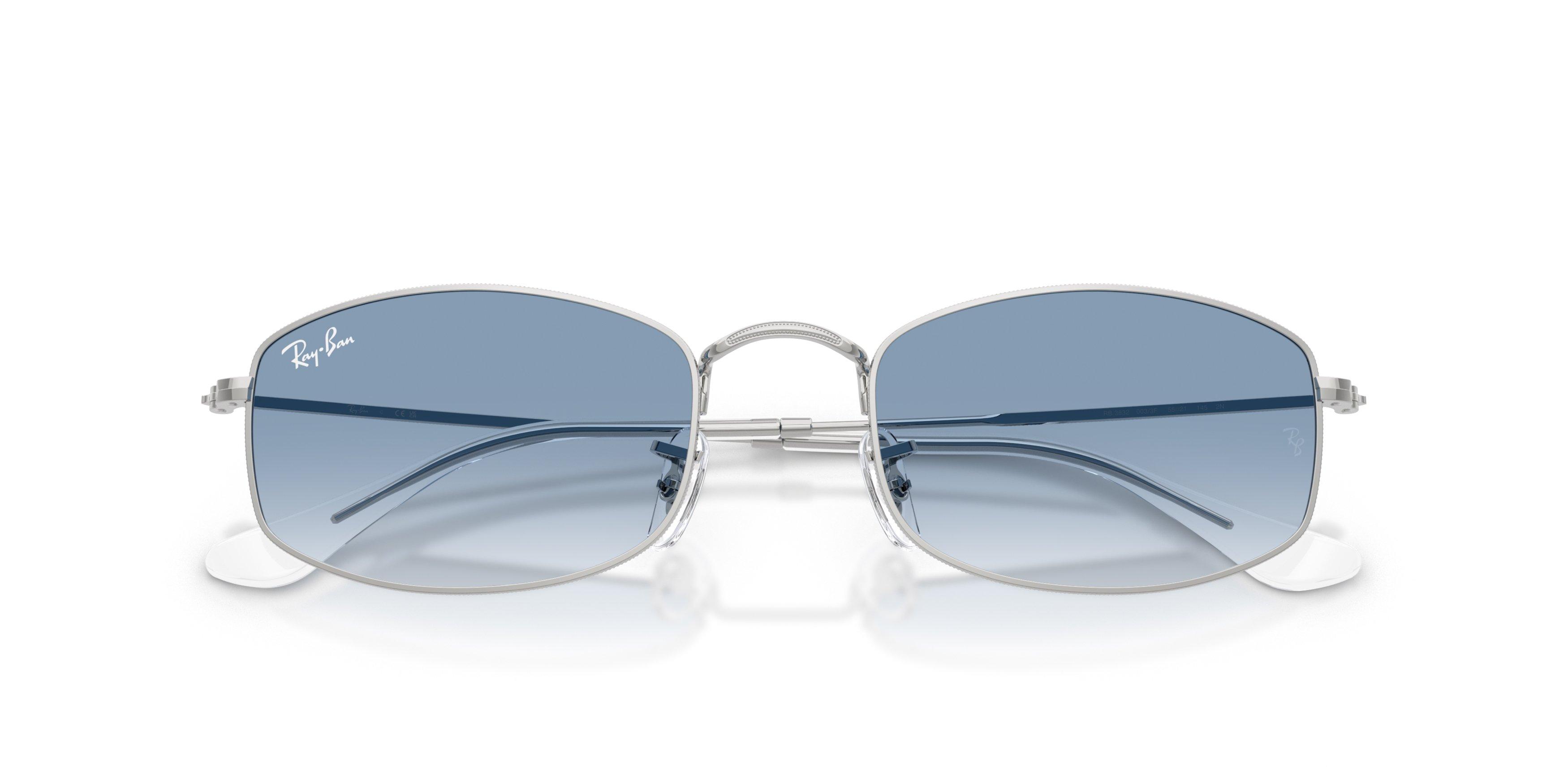 Ray-Ban RB3832 Clear Blue Gradient Sunglasses &ndash; Silver - SILVER/BLUE Thumbnail View 6