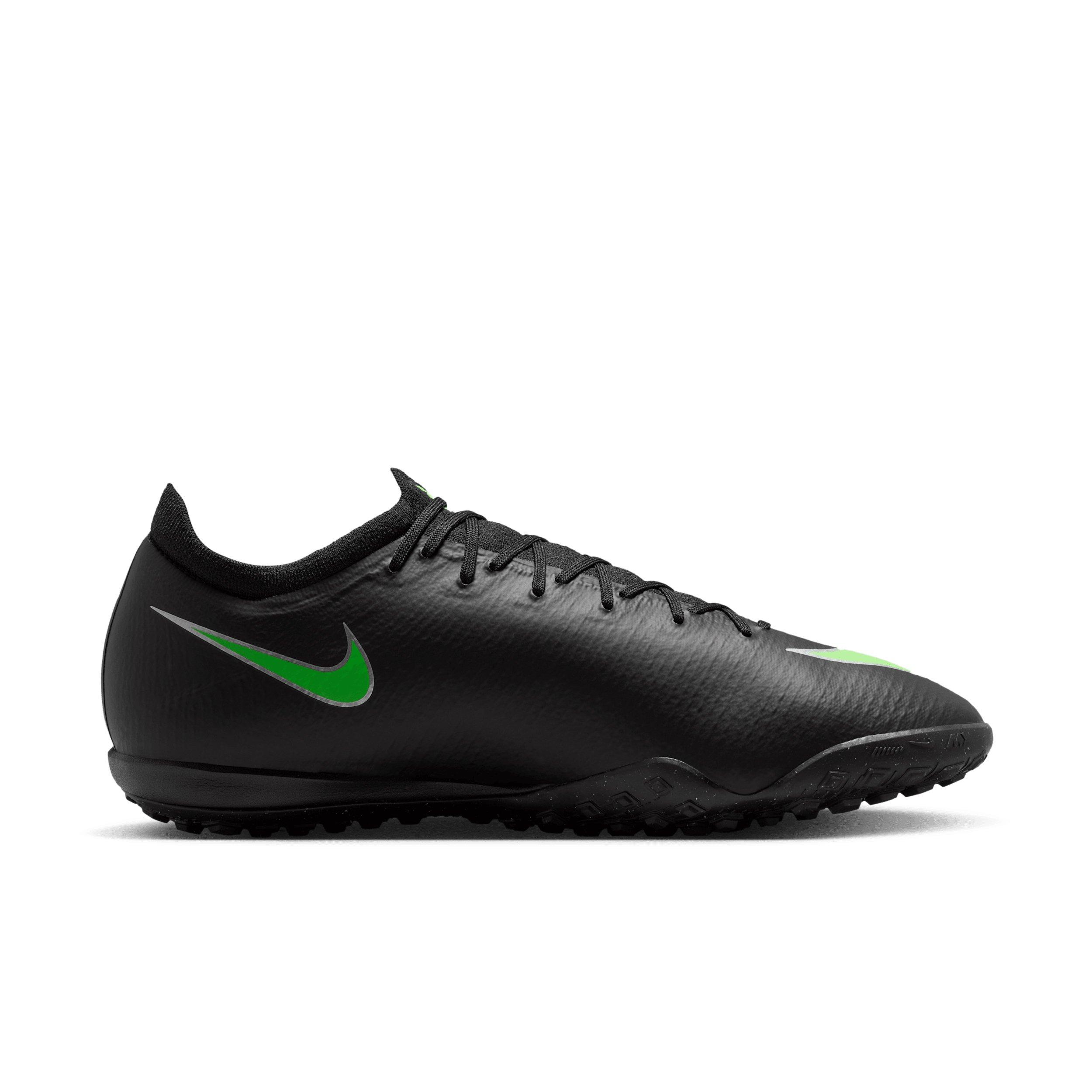 Nike Mercurial Vapor 17 Pro Turf "Black/Black/Illusion Green" Men's Soccer Shoe - BLACK/BLACK/GREEN Thumbnail View 1