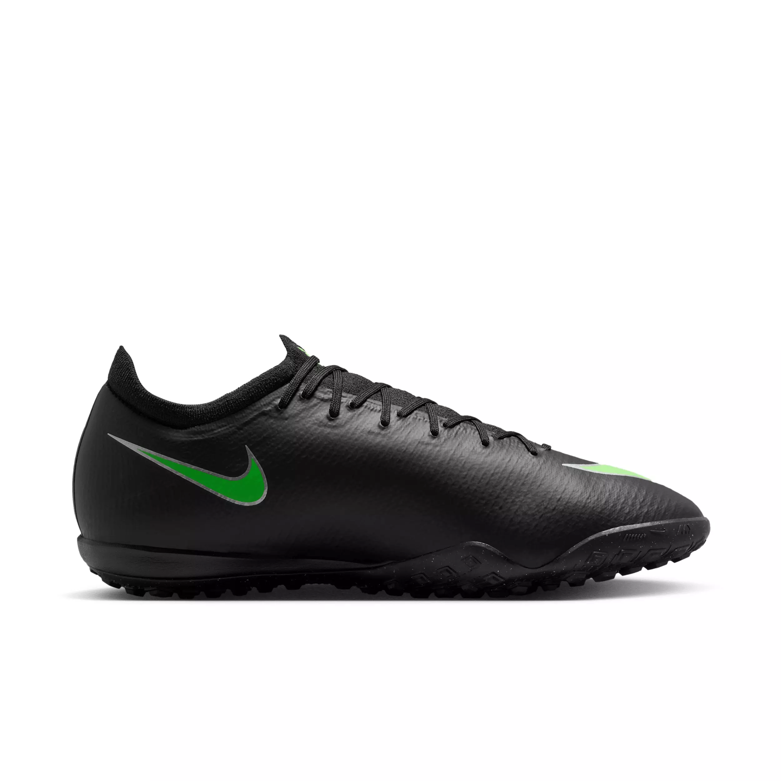 Nike Mercurial Vapor 17 Pro Turf "Black/Black/Illusion Green" Men's Soccer Shoe - BLACK/BLACK/GREEN