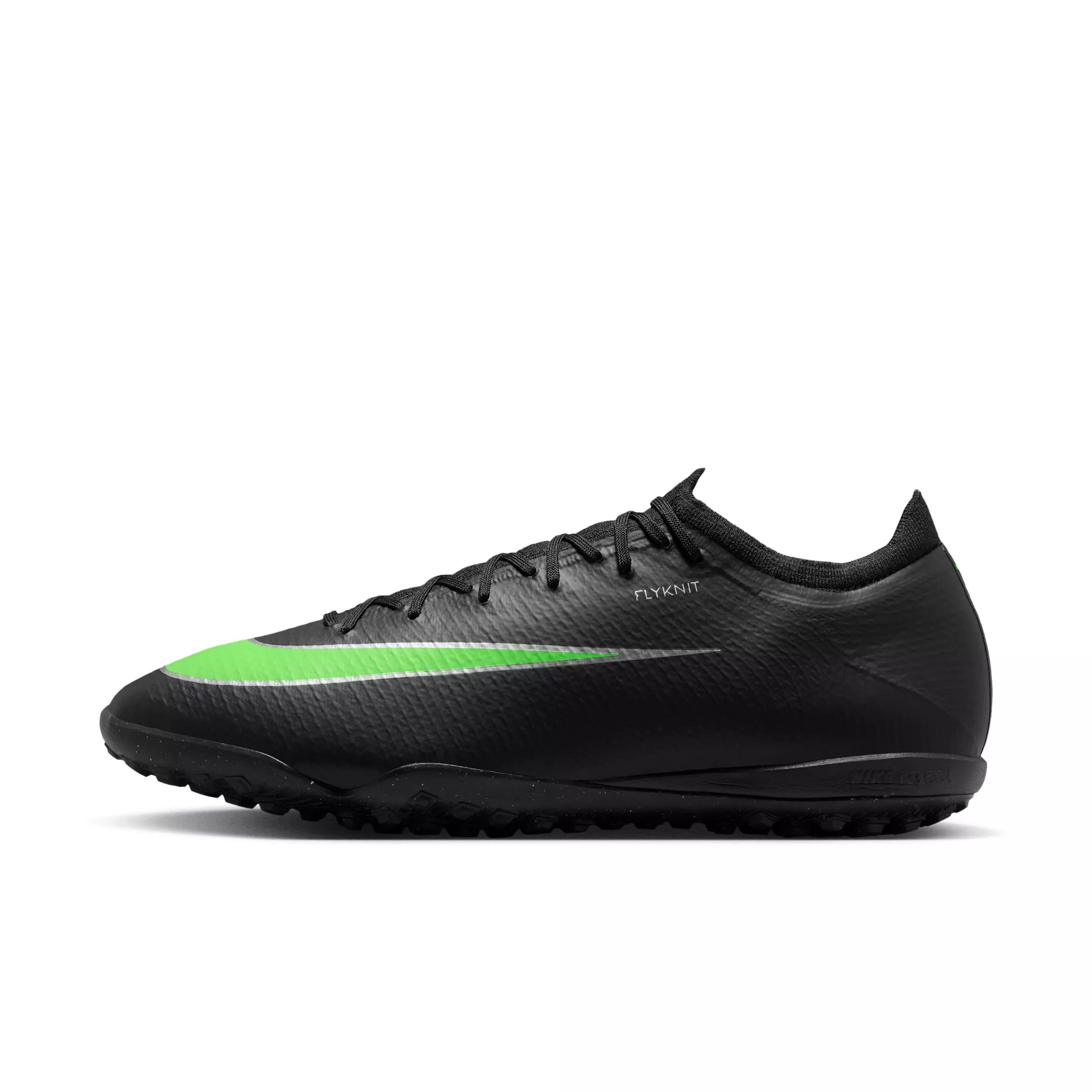 Nike Mercurial Vapor 17 Pro Turf "Black/Black/Illusion Green" Men's Soccer Shoe - BLACK/BLACK/GREEN