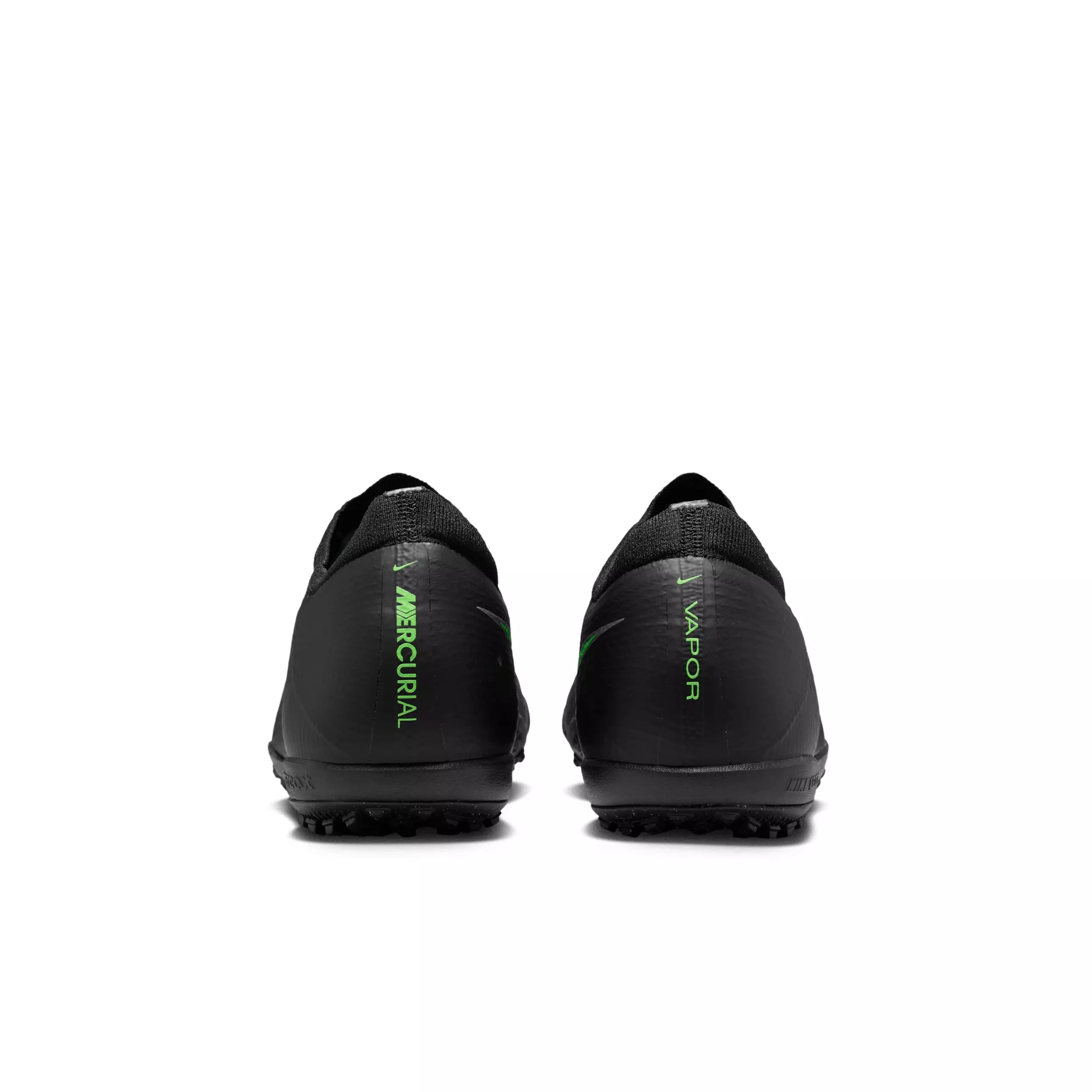 Nike Mercurial Vapor 17 Pro Turf "Black/Black/Illusion Green" Men's Soccer Shoe - BLACK/BLACK/GREEN