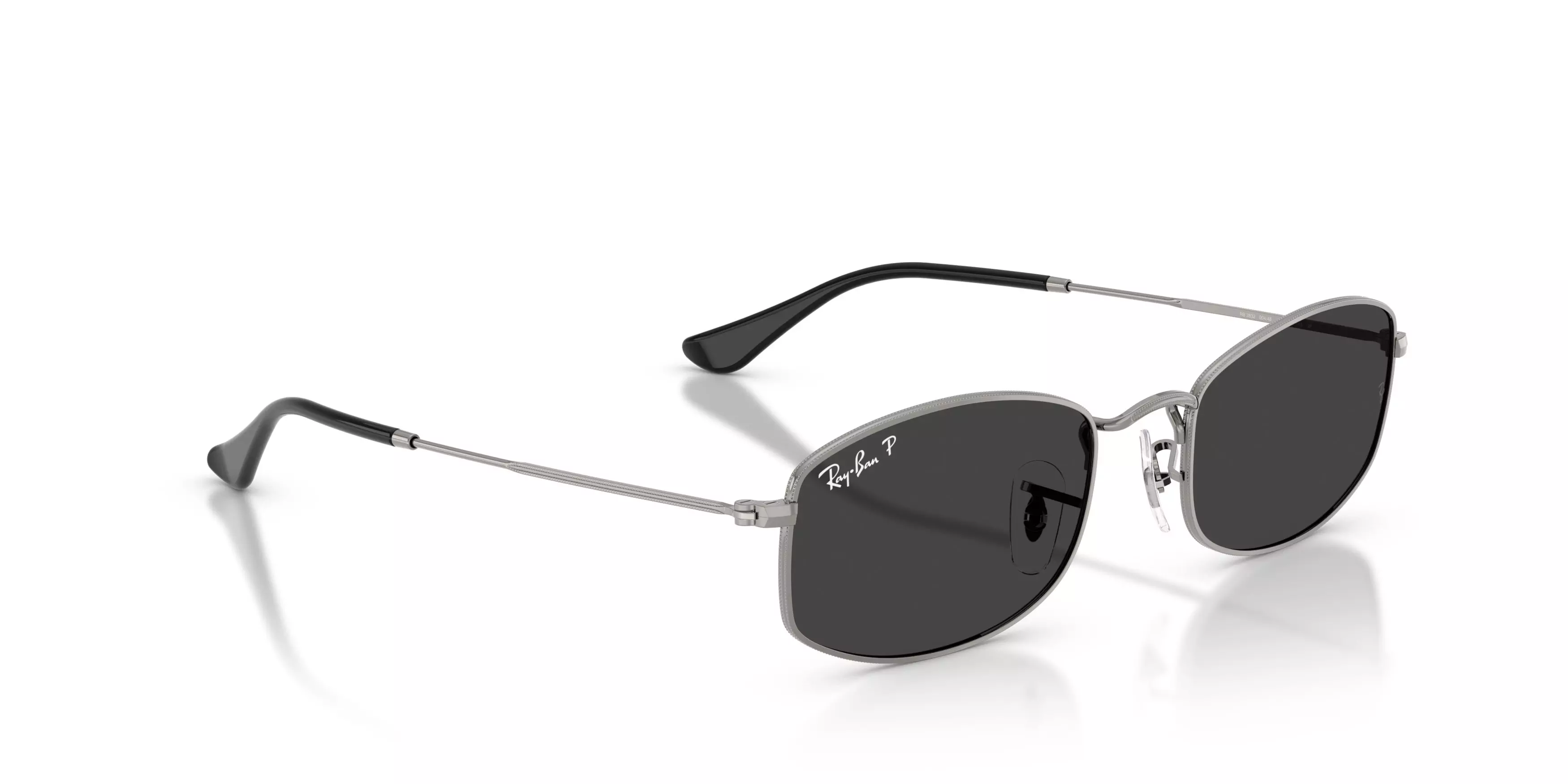 Ray-Ban RB3832 Polar Black Polarized Sunglasses – Gunmetal - GREY/BLACK