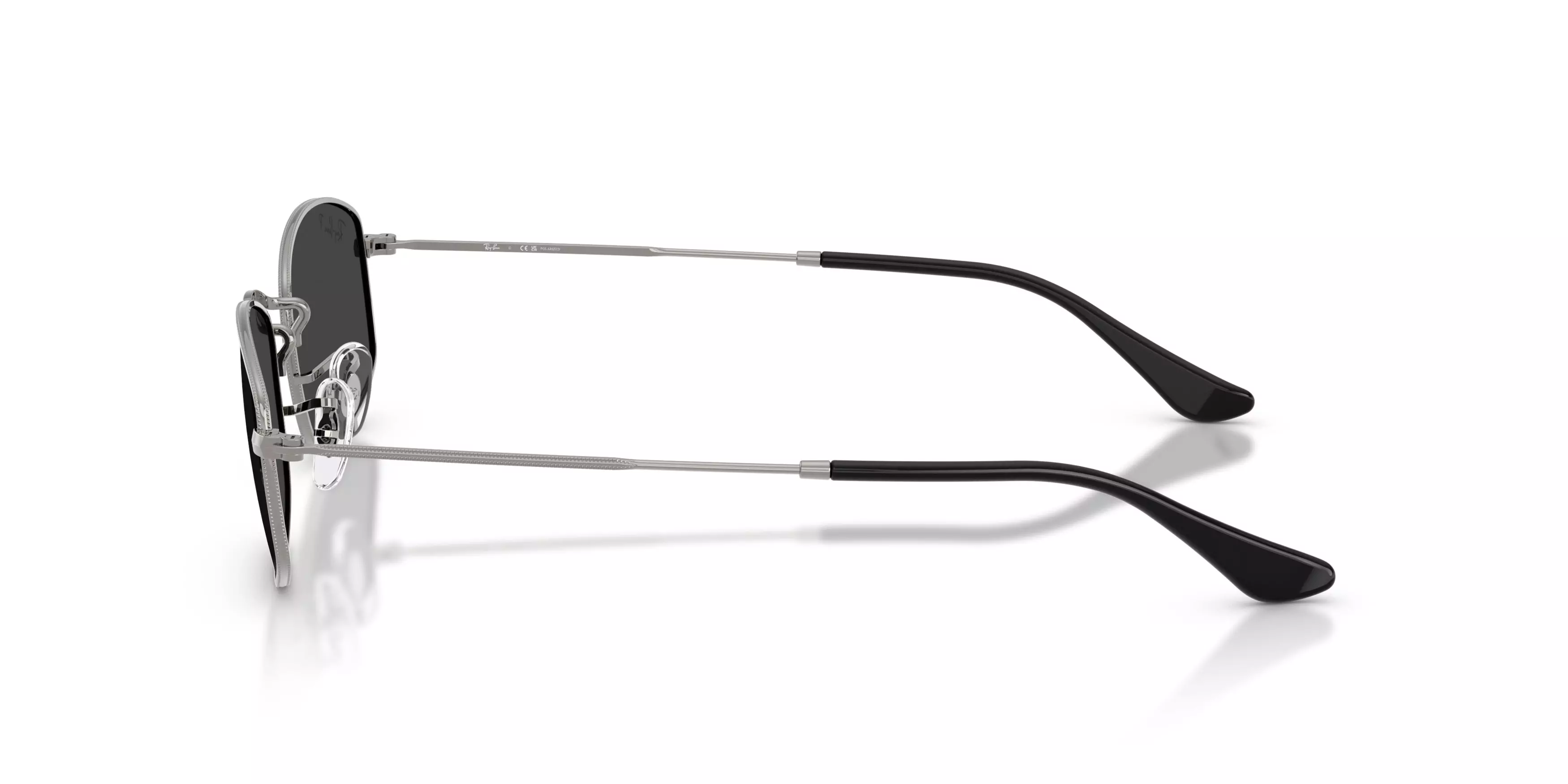 Ray-Ban RB3832 Polar Black Polarized Sunglasses – Gunmetal - GREY/BLACK