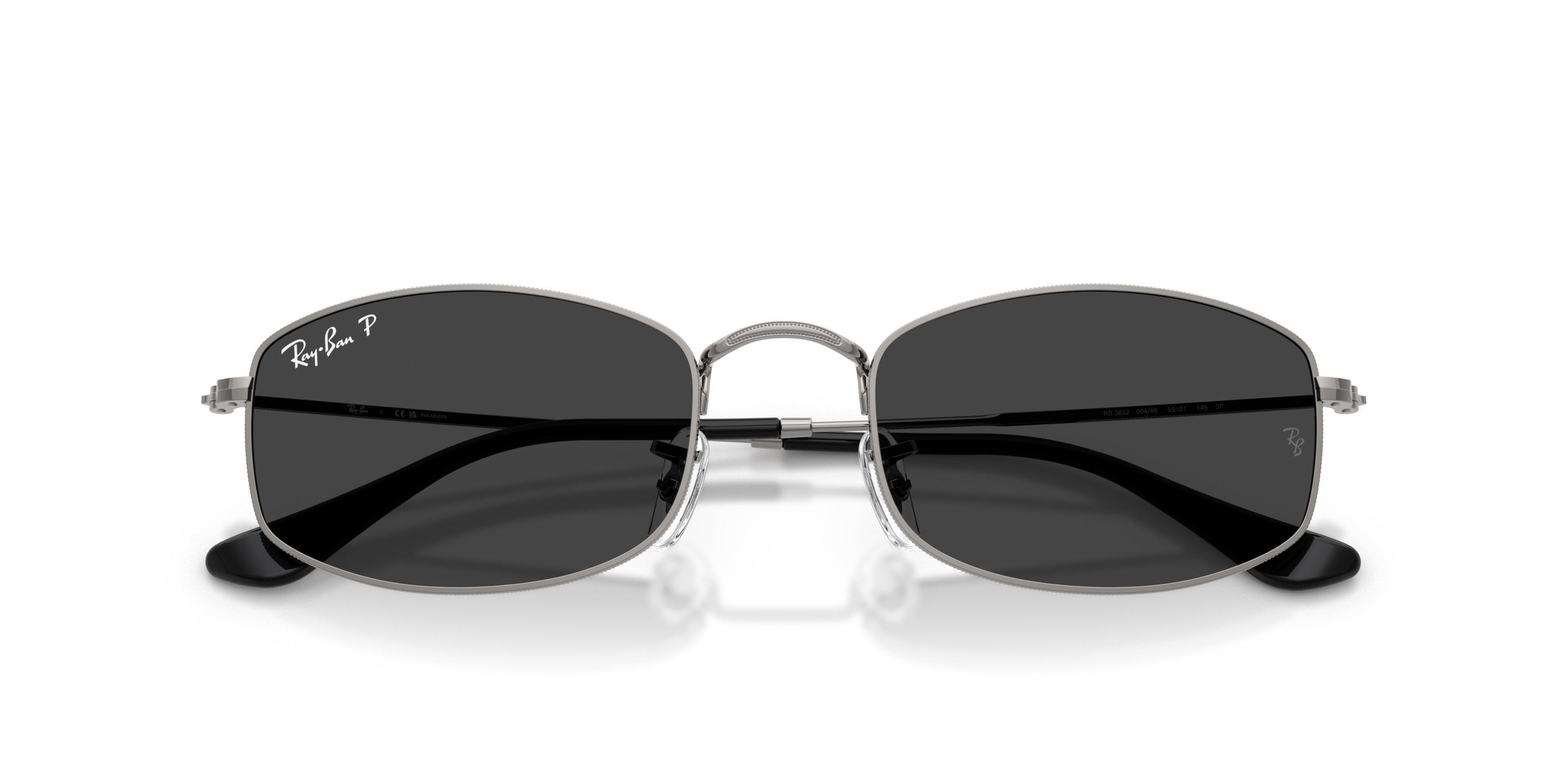 Ray-Ban RB3832 Polar Black Polarized Sunglasses &ndash; Gunmetal - GREY/BLACK Thumbnail View 6