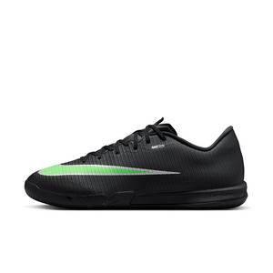 Nike Mercurial Vapor 17 Academy IC "Black/Black/Illusion Green" Men's Soccer Shoe - BLACK/BLACK/GREEN