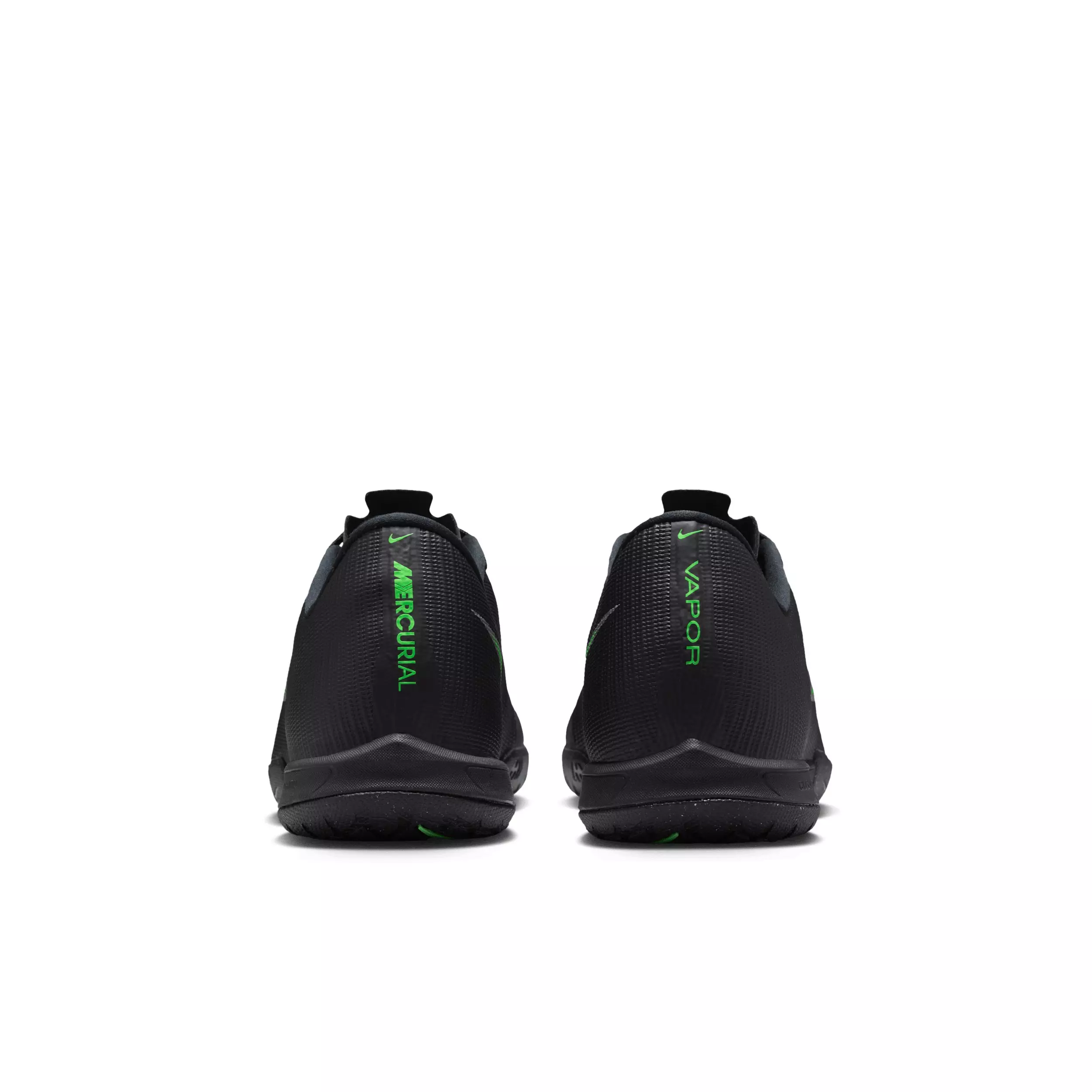 Nike Mercurial Vapor 17 Academy IC "Black/Black/Illusion Green" Men's Soccer Shoe - BLACK/BLACK/GREEN