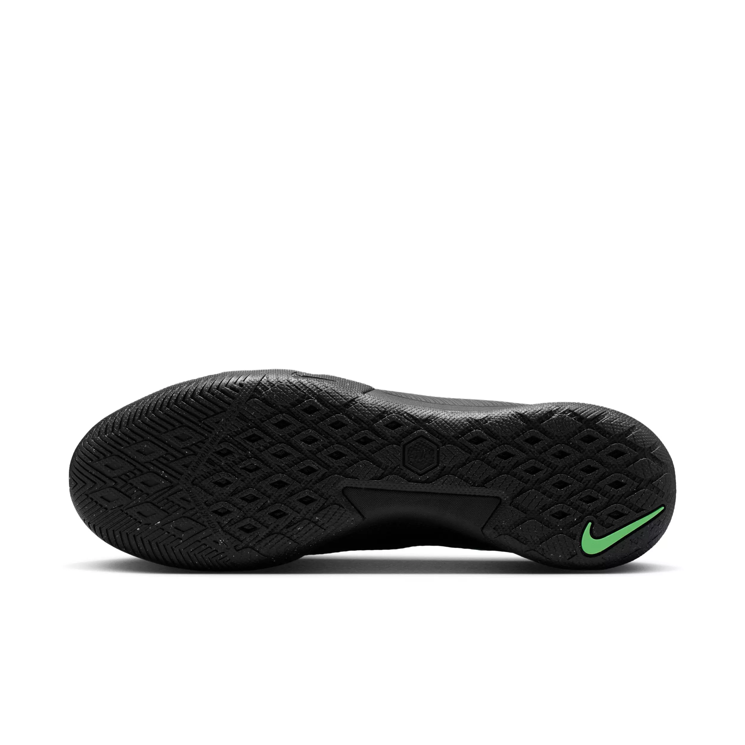 Nike Mercurial Vapor 17 Academy IC "Black/Black/Illusion Green" Men's Soccer Shoe - BLACK/BLACK/GREEN