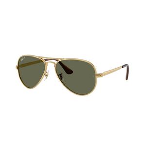 Ray-Ban Aviator Max Green Polarized Sunglasses – Polished Arista Gold