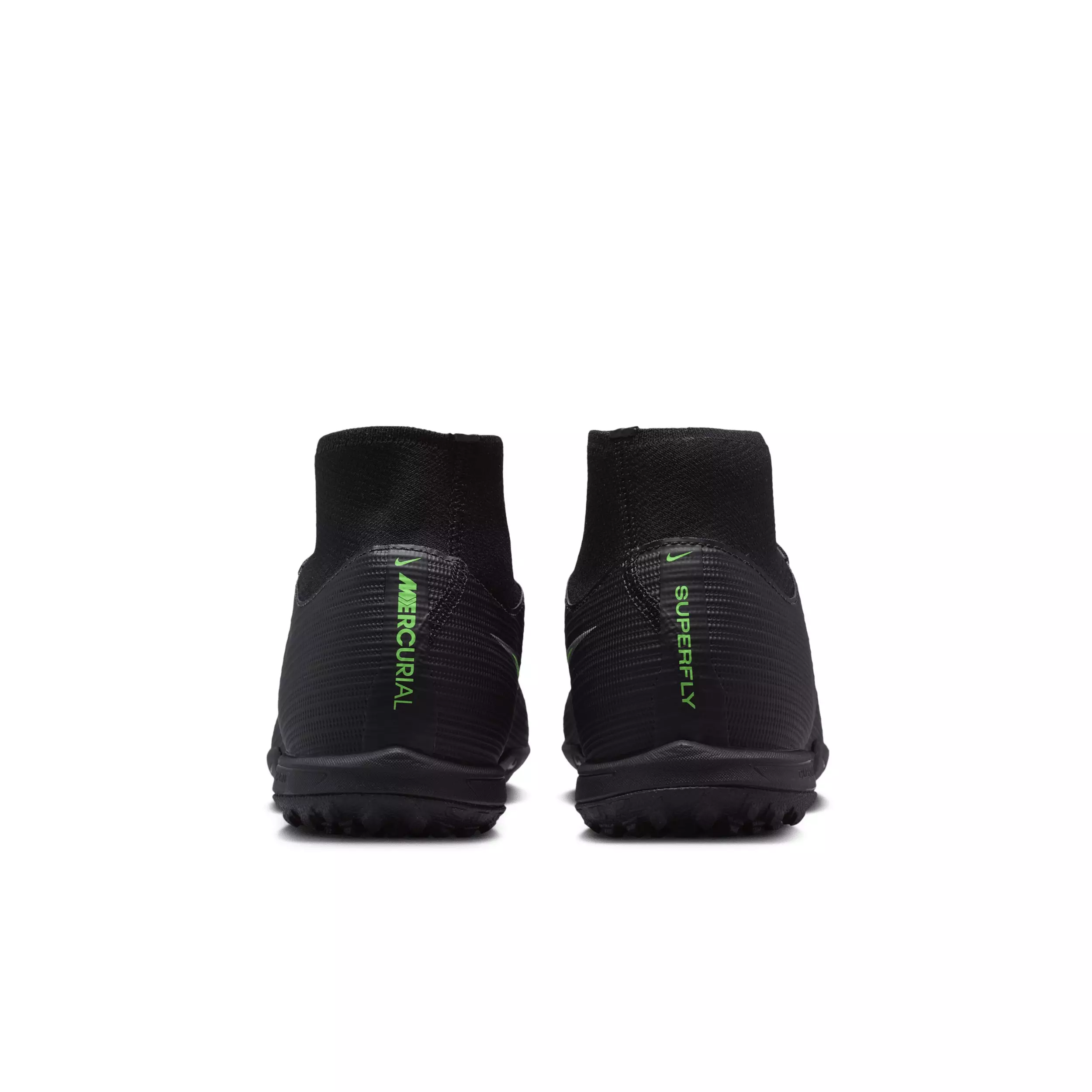 Nike Mercurial Superfly 11 Academy Turf "Black/Black/Illusion Green" Men's Soccer Shoe - BLACK/BLACK/GREEN