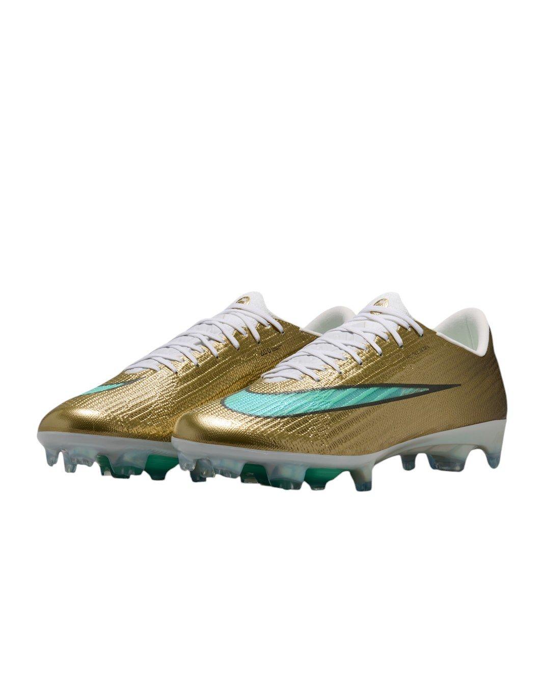 Nike Mercurial Superfly 11 Elite FG "Metallic Gold/Green Glow" Men's Soccer Cleat - GOLD/GREEN
