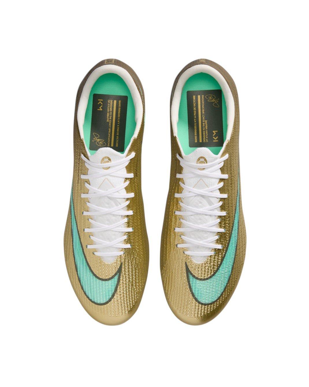 Nike Mercurial Superfly 11 Elite FG "Metallic Gold/Green Glow" Men's Soccer Cleat - GOLD/GREEN