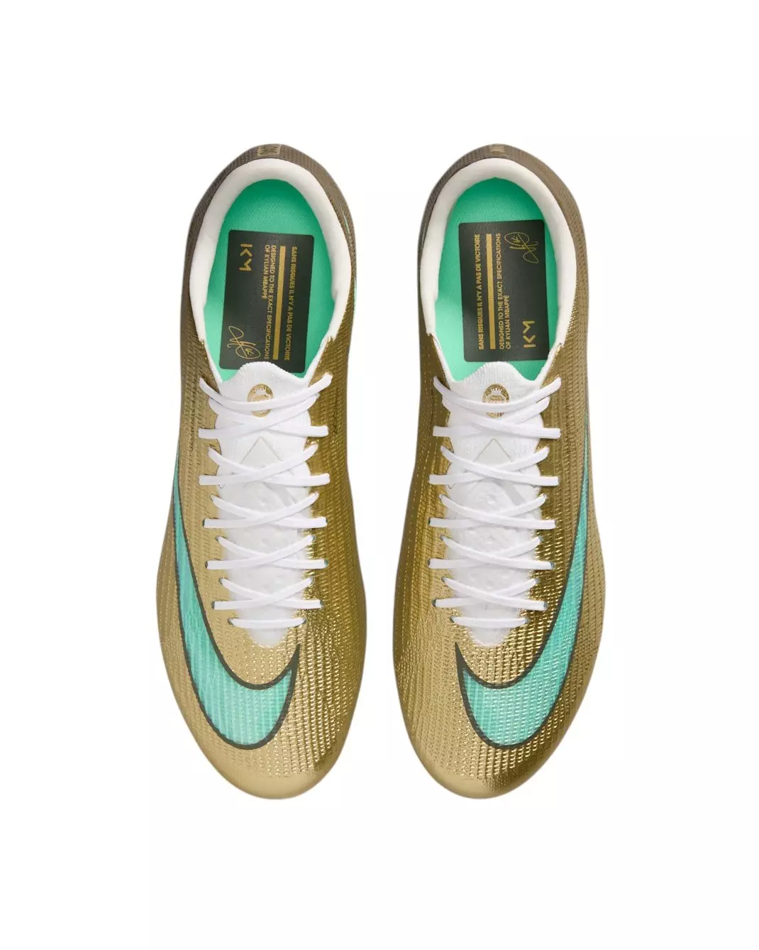 Nike Mercurial Superfly 11 Elite FG "Metallic Gold/Green Glow" Men's Soccer Cleat - GOLD/GREEN