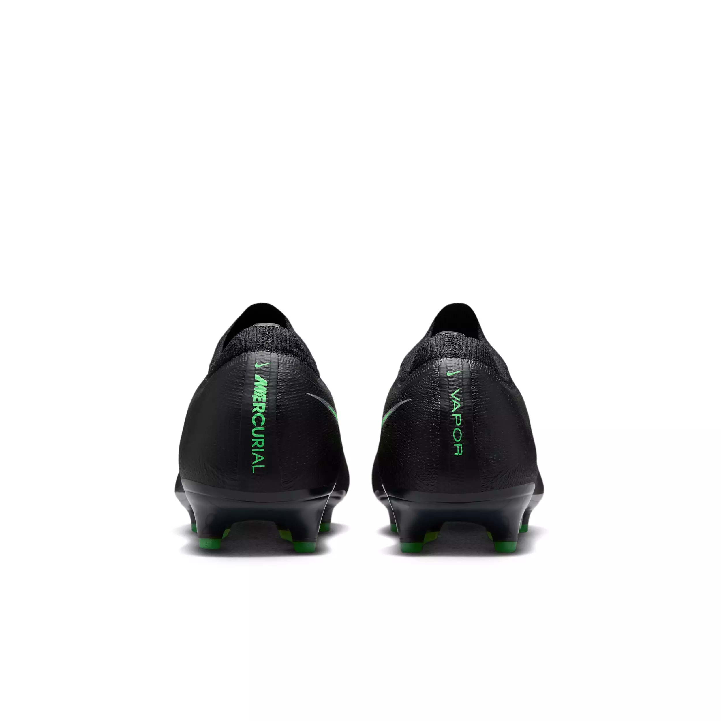 Nike Mercurial Vapor 17 Elite AG "Black/Black/Illusion Green" Men's Soccer Cleat - BLACK/BLACK/GREEN