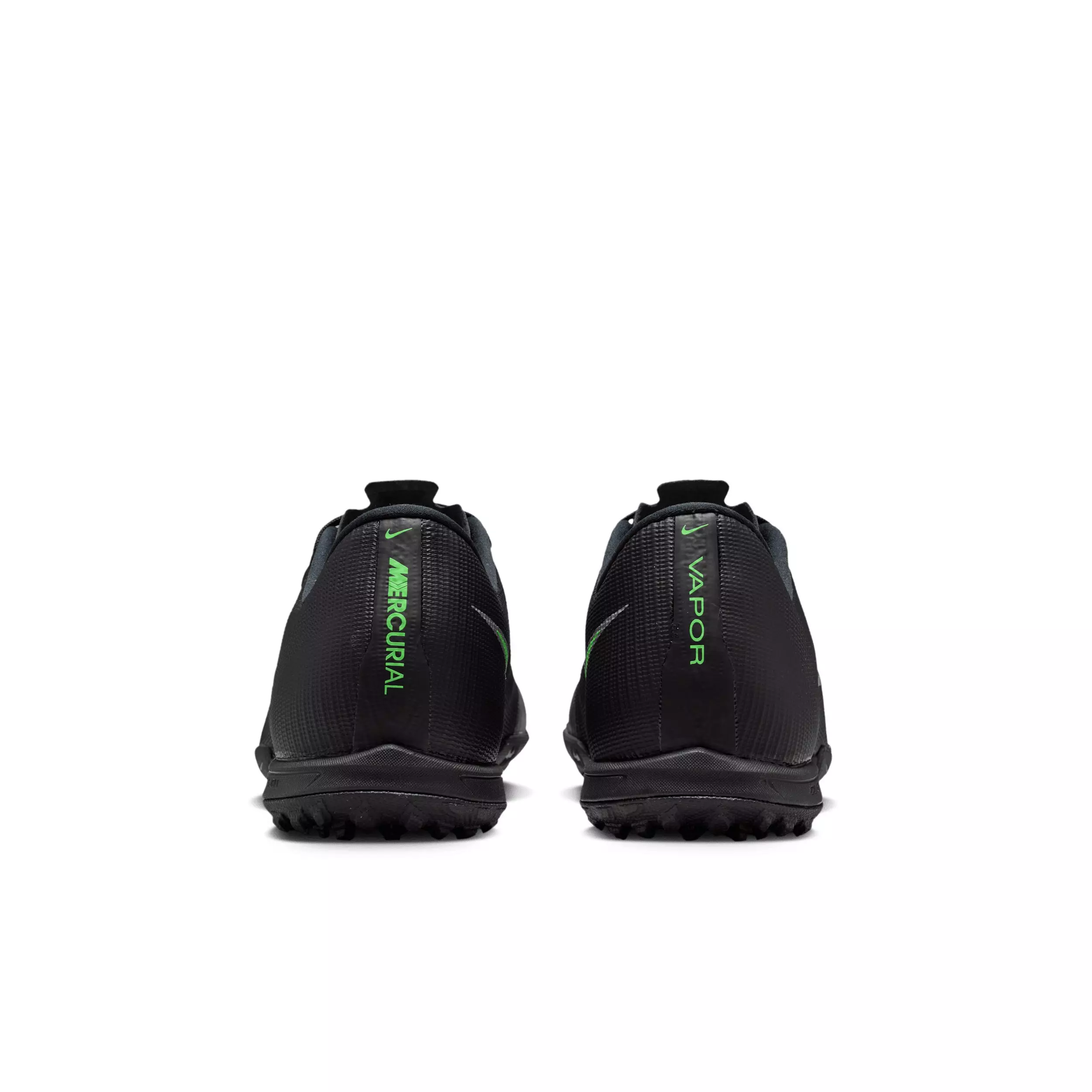 Nike Mercurial Vapor 17 Academy Turf "Black/Black/Illusion Green" Men's Soccer Shoe - BLACK/BLACK/GREEN