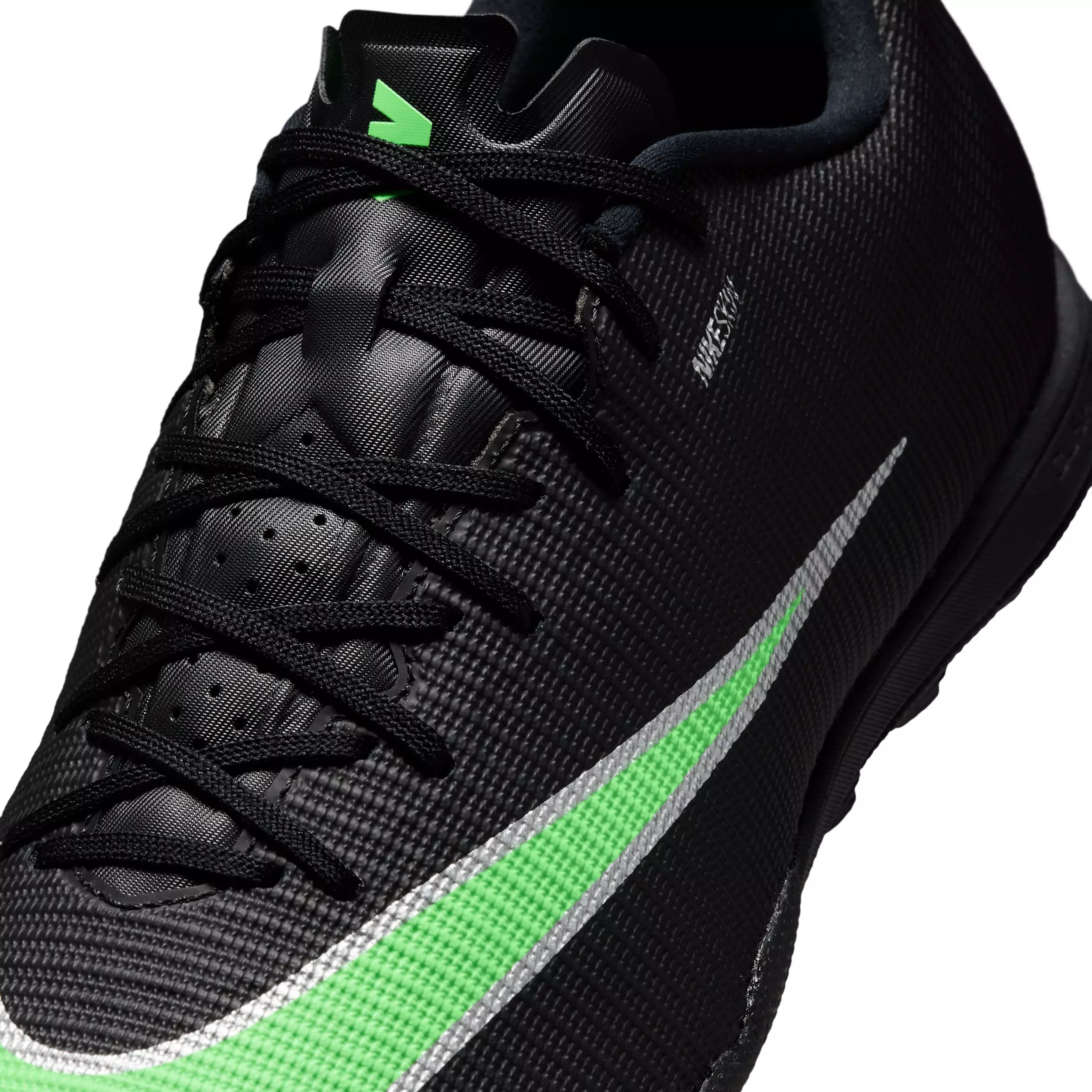 Nike Mercurial Vapor 17 Academy Turf "Black/Black/Illusion Green" Men's Soccer Shoe - BLACK/BLACK/GREEN