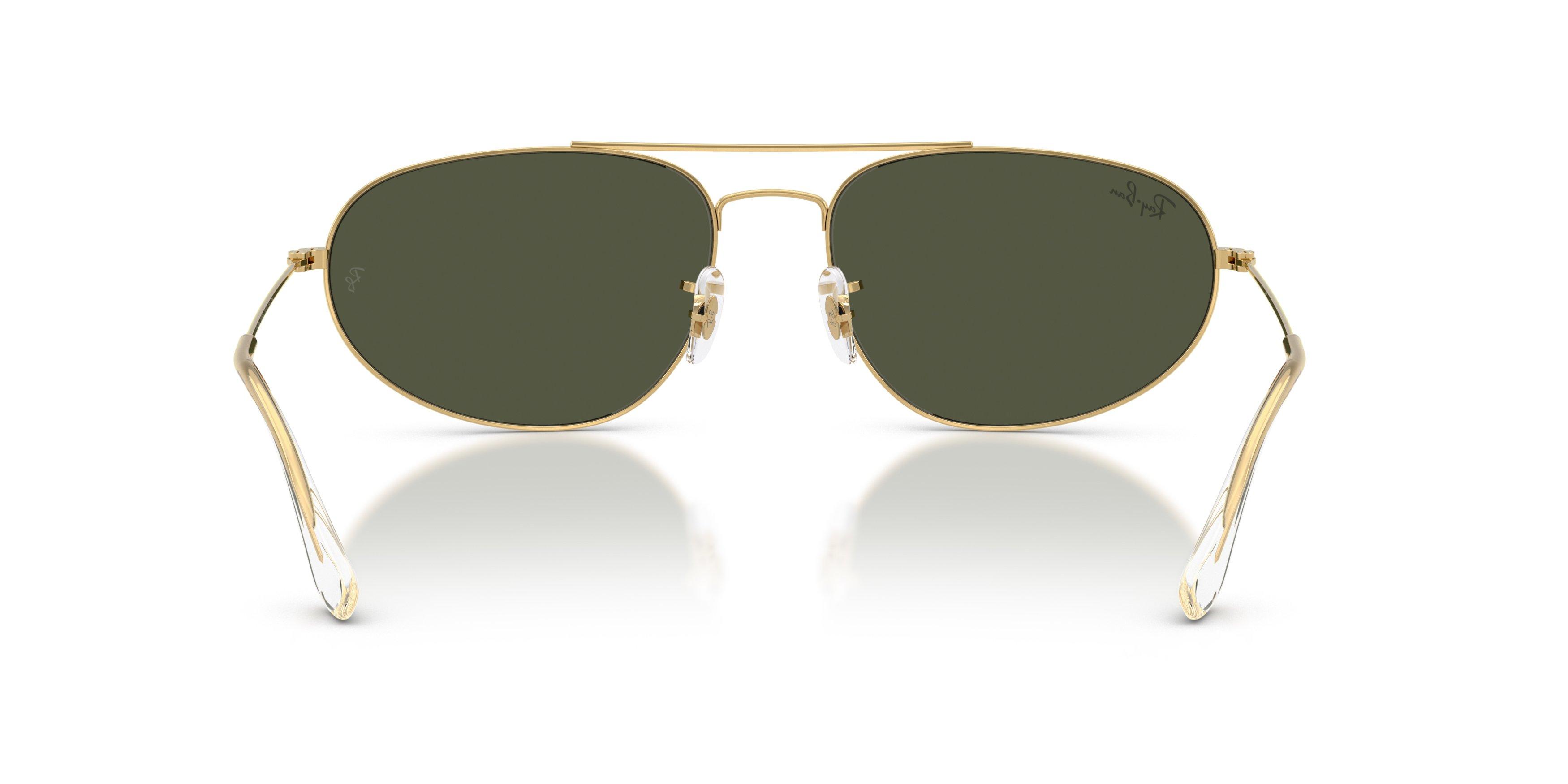 Ray-Ban RB3945 Green Sunglasses &ndash; Oro Legend - GREEN Thumbnail View 3