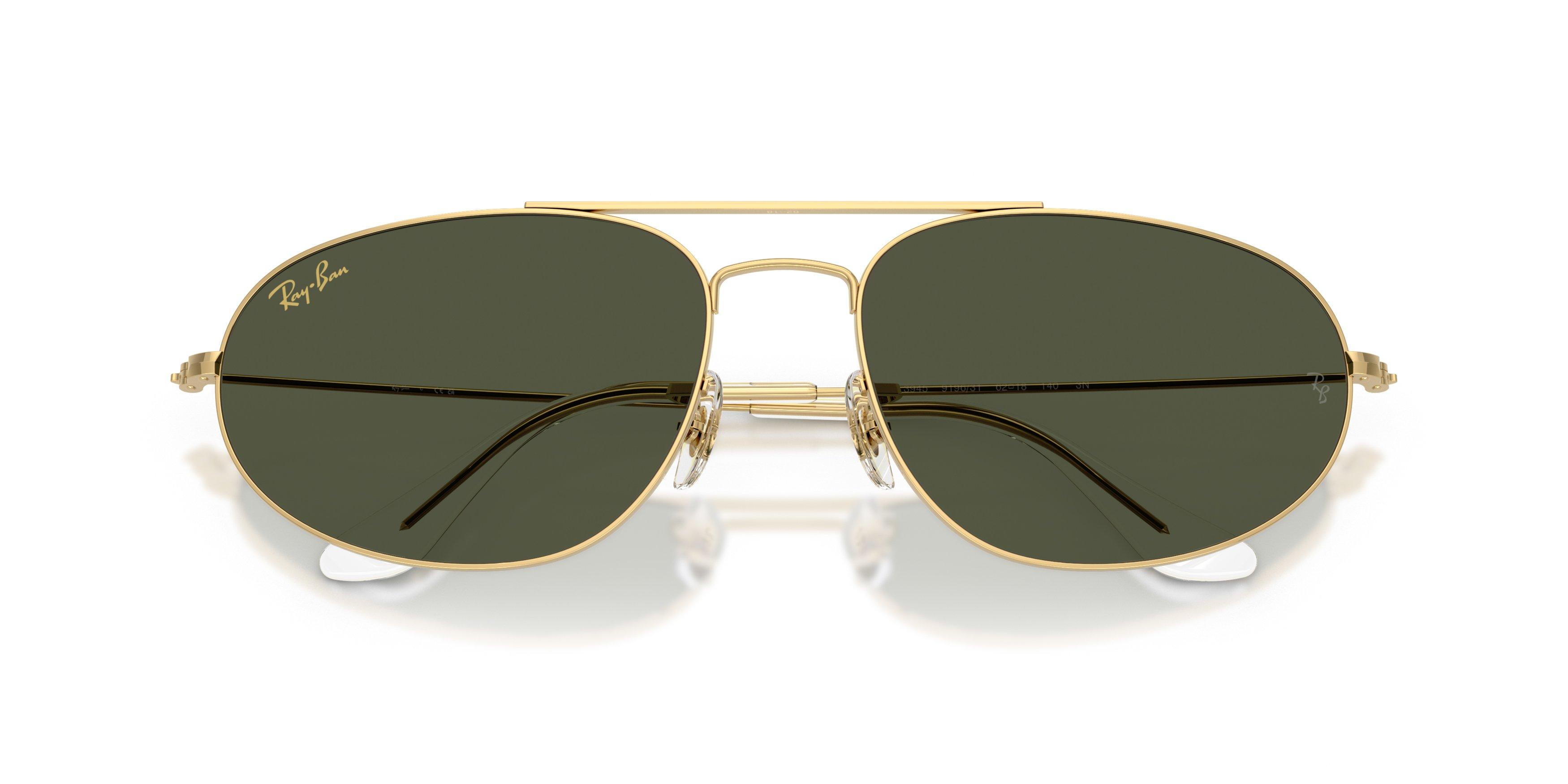 Ray-Ban RB3945 Green Sunglasses &ndash; Oro Legend - GREEN Thumbnail View 6