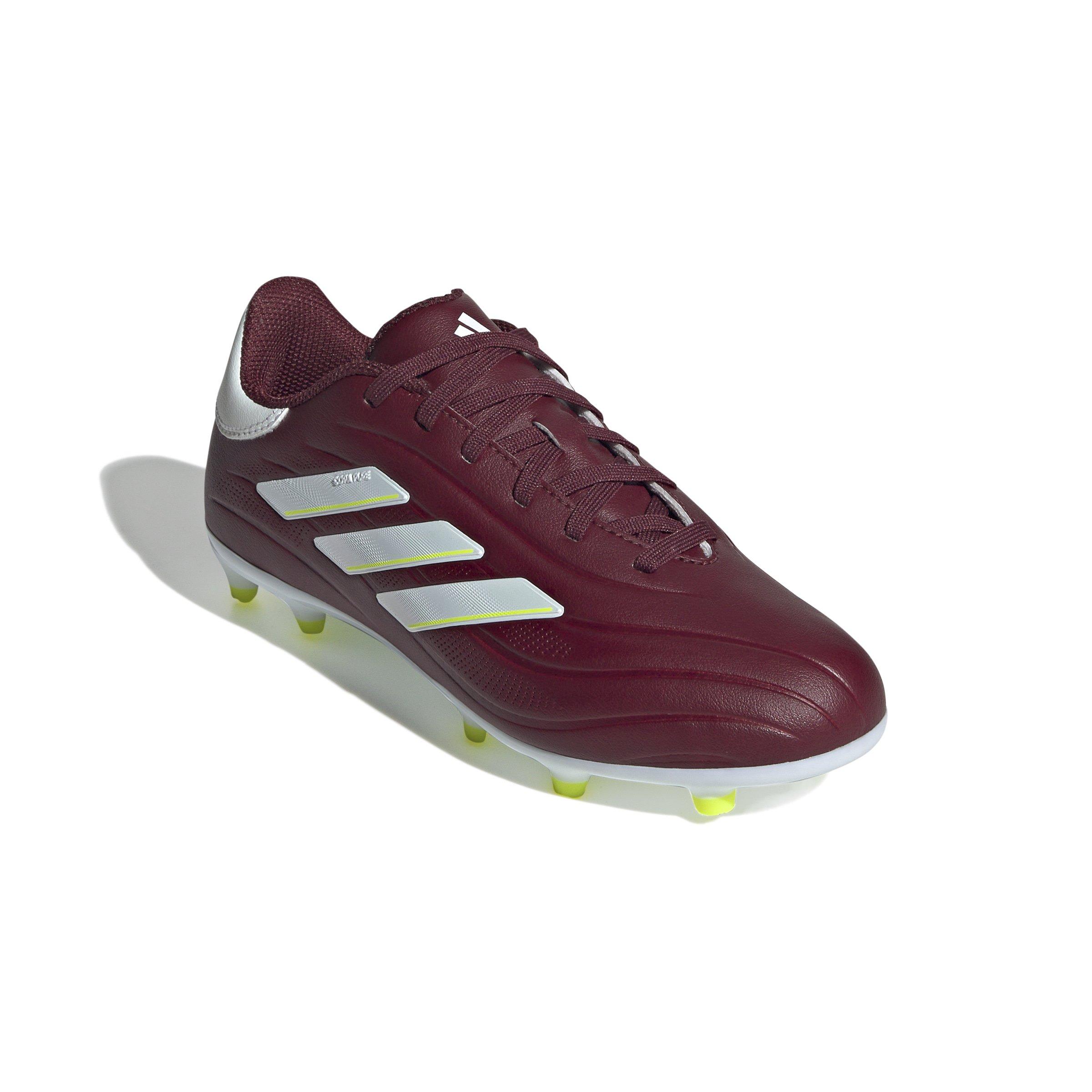 adidas Copa Pure II League FG "Shadow Red/Ftwr White/Team Solar Yellow 2" Preschool Kids' Soccer Cleat - RED/WHITE/YELLOW Thumbnail View 3