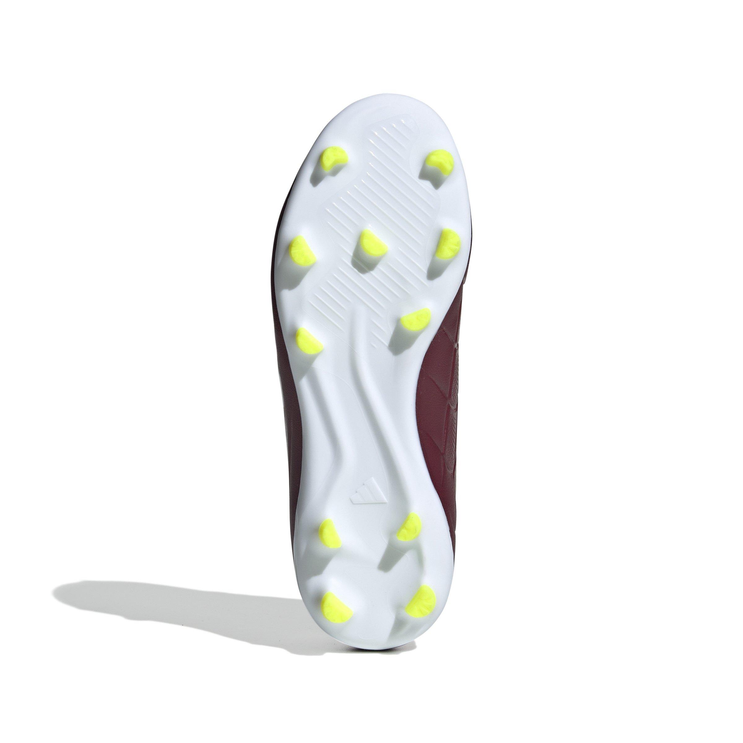 adidas Copa Pure II League FG "Shadow Red/Ftwr White/Team Solar Yellow 2" Preschool Kids' Soccer Cleat - RED/WHITE/YELLOW Thumbnail View 6