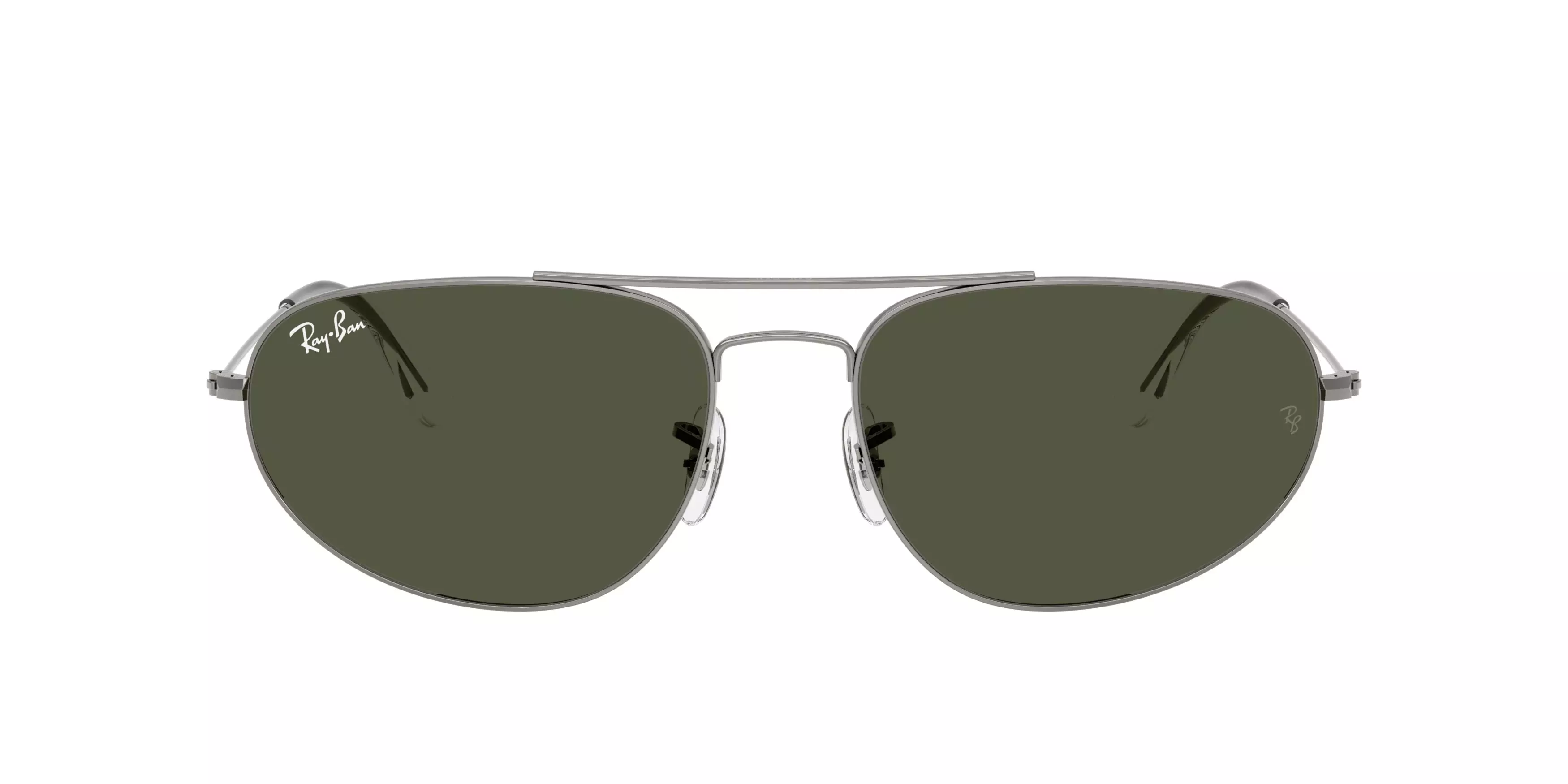 Ray-Ban RB3945 Green Sunglasses – Gunmetal - GREY/GREEN