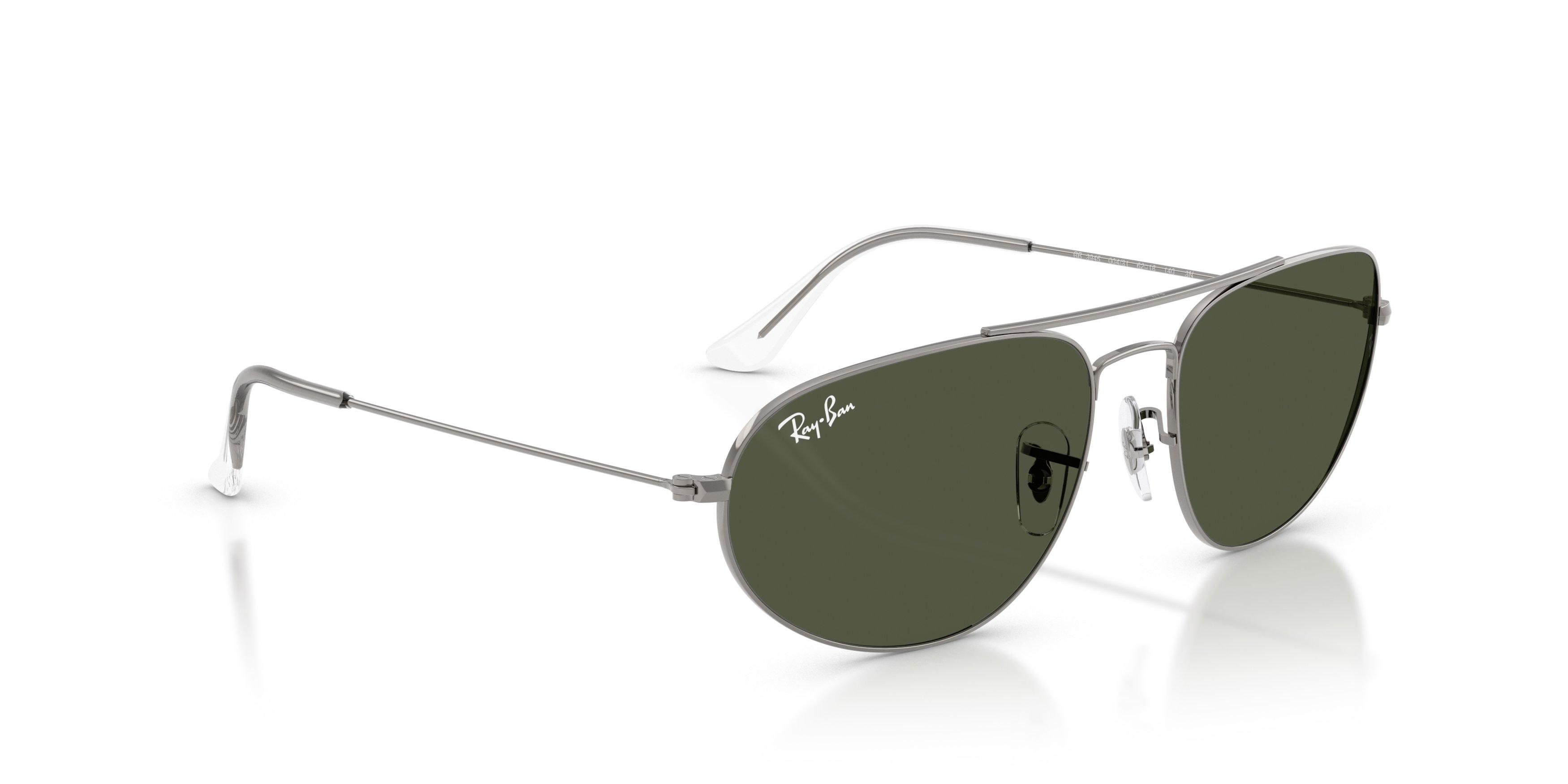 Ray-Ban RB3945 Green Sunglasses &ndash; Gunmetal - GREY/GREEN Thumbnail View 4