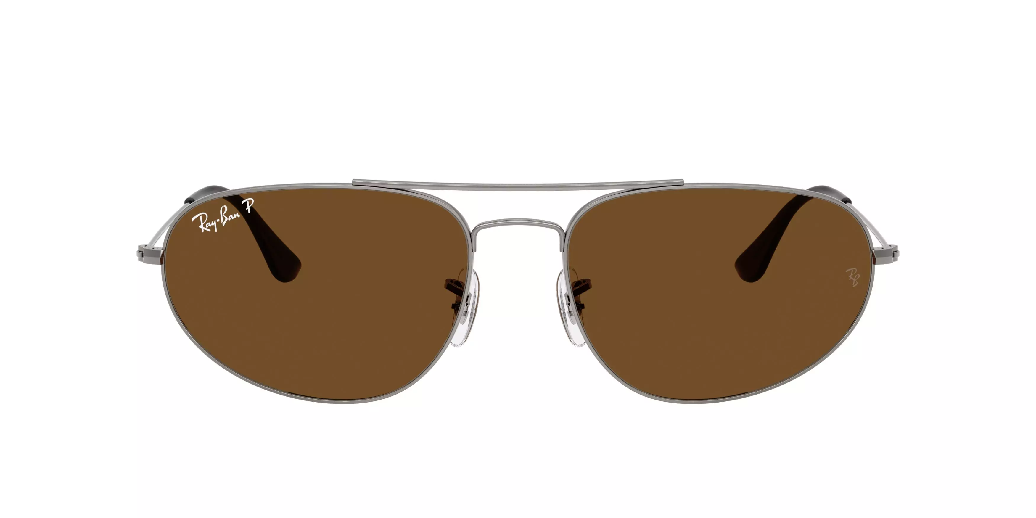 Ray-Ban RB3945 Brown Polarized Sunglasses – Gunmetal - GREY/BROWN