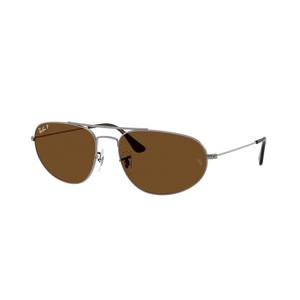 Ray-Ban RB3945 Brown Polarized Sunglasses – Gunmetal