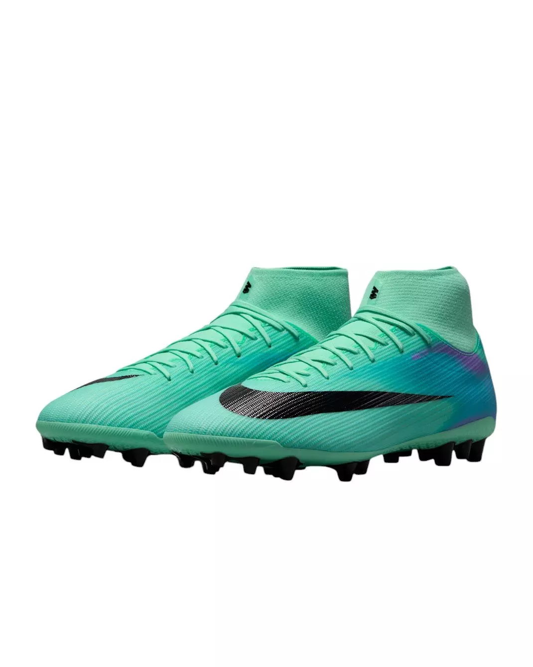 Nike Mercurial Superfly 11 Academy AG "Green Glow/Fuchsia/Lagoon Pulse/Black" Men's Soccer Cleat - GREEN/FUCHSIA/LAGOON/BLACK