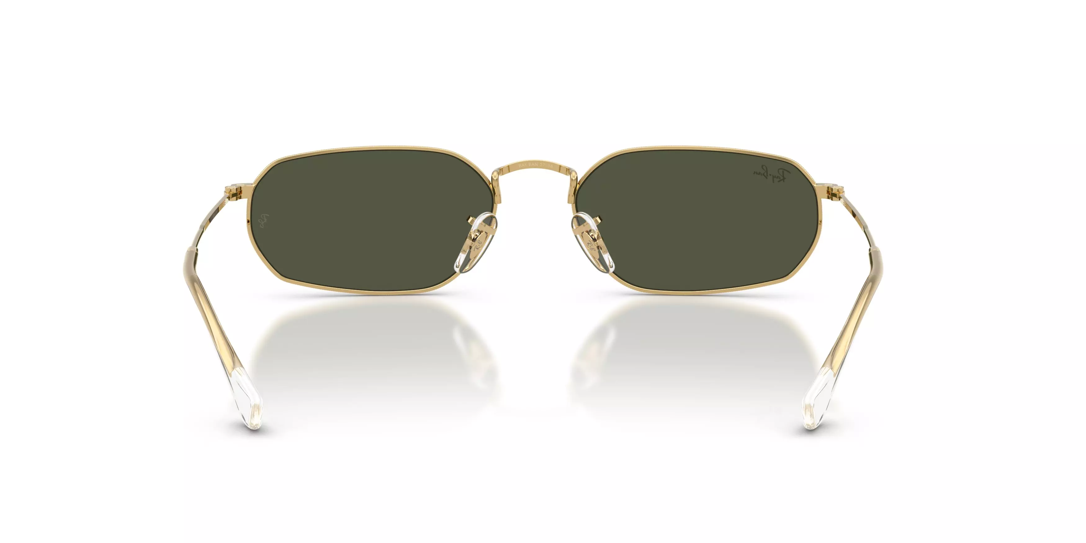 Ray-Ban RB3947 Green Sunglasses – Arista Gold - GOLD/GREEN