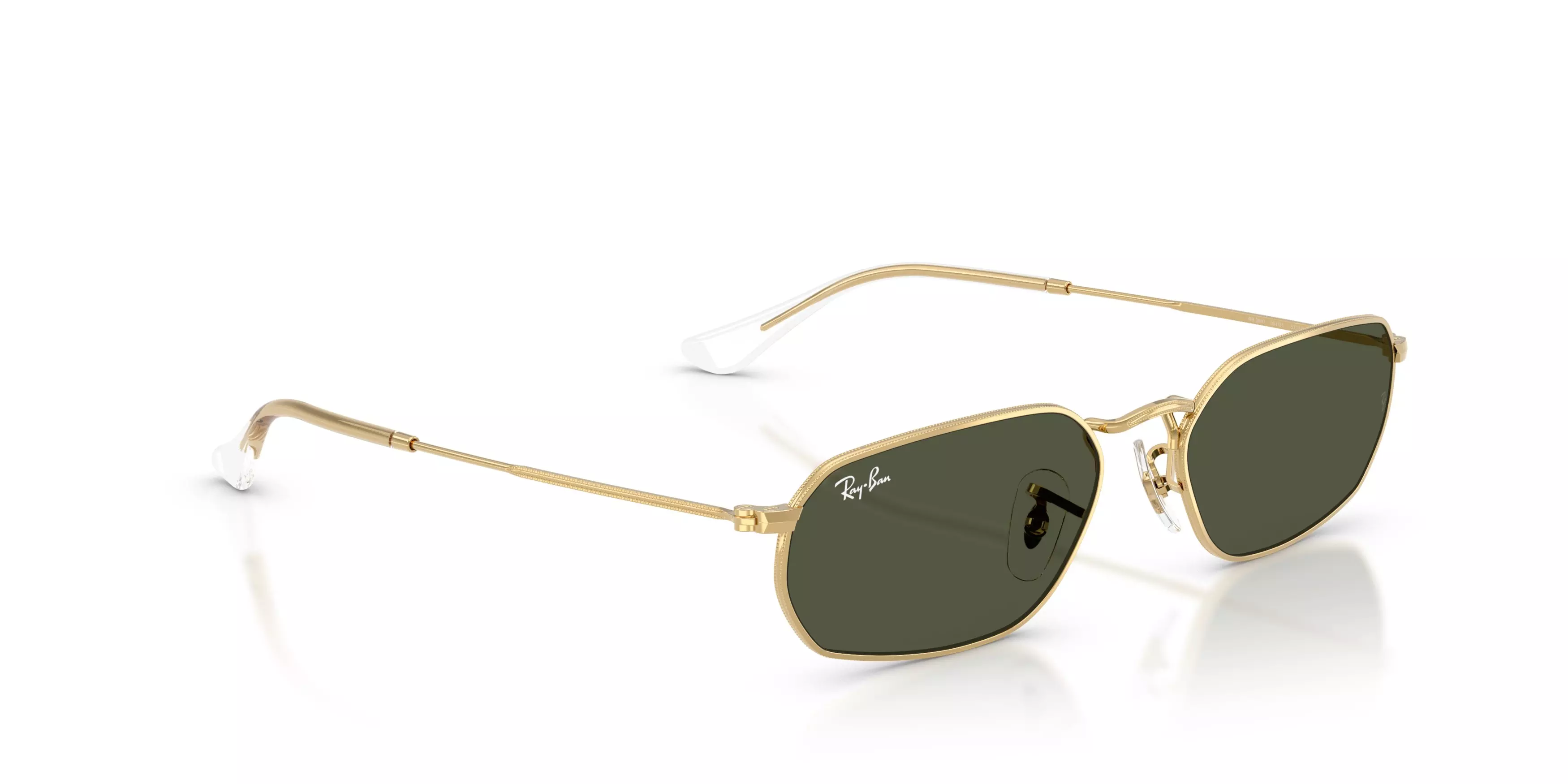 Ray-Ban RB3947 Green Sunglasses – Arista Gold - GOLD/GREEN