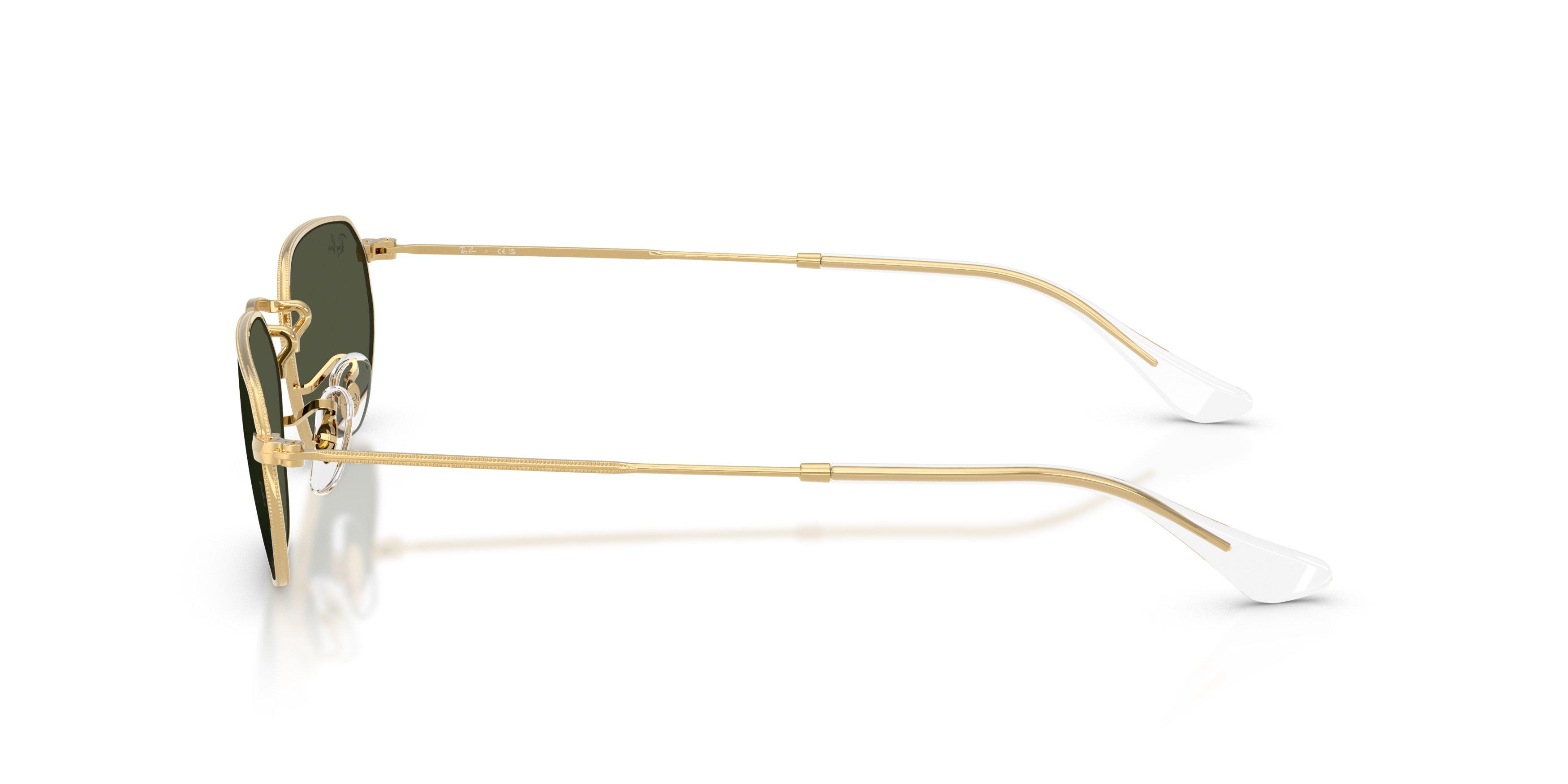 Ray-Ban RB3947 Green Sunglasses &ndash; Arista Gold - GOLD/GREEN Thumbnail View 5