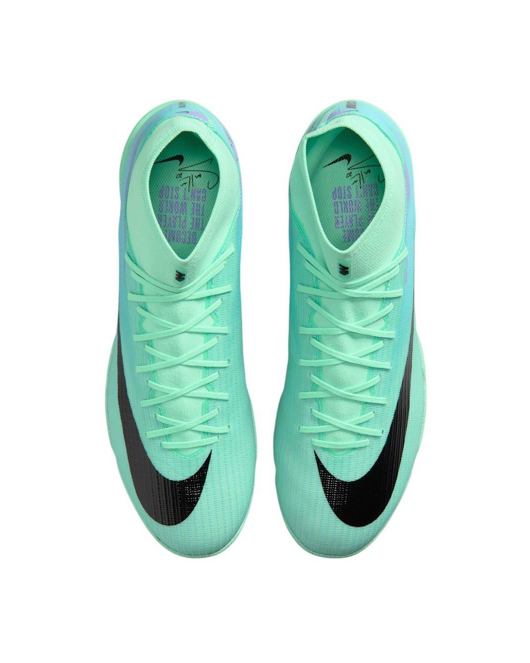 Nike Mercurial Superfly 11 Academy Turf "Green Glow/Fuchsia/Lagoon Pulse/Black" Men's Soccer Shoe - GREEN/FUCHSIA/LAGOON/BLACK