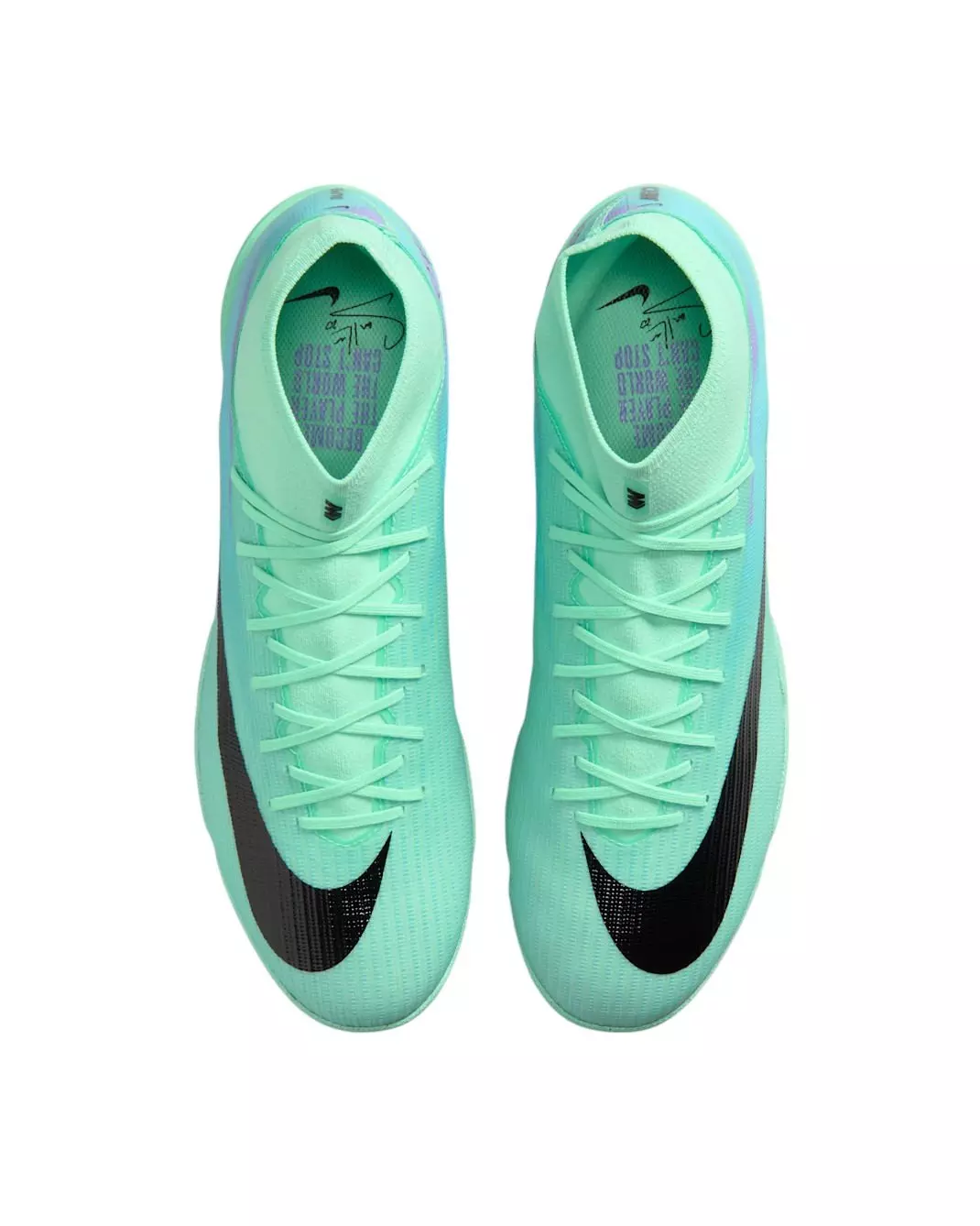 Nike Mercurial Superfly 11 Academy Turf "Green Glow/Fuchsia/Lagoon Pulse/Black" Men's Soccer Shoe - GREEN/FUCHSIA/LAGOON/BLACK