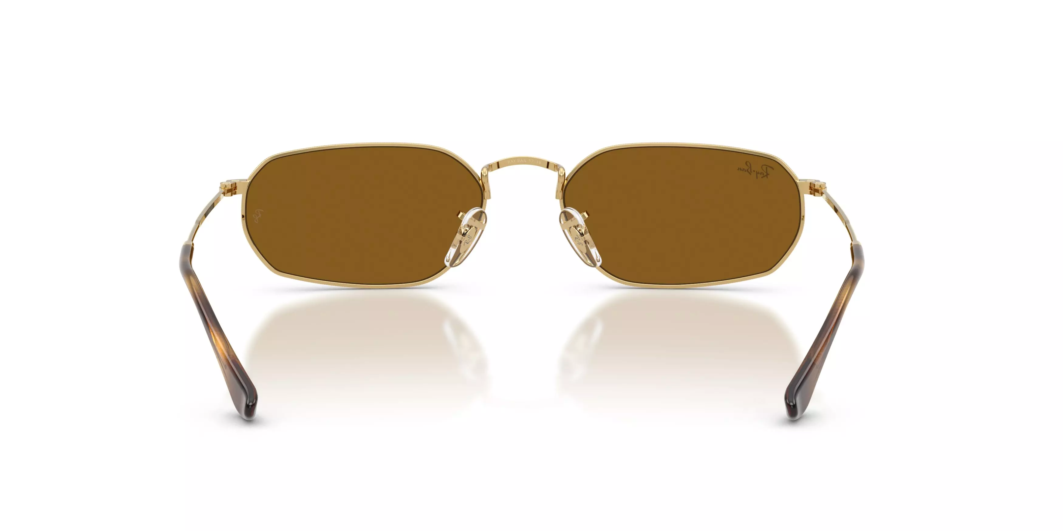 Ray-Ban RB3947 Brown Sunglasses – Arista Gold - GOLD/BROWN