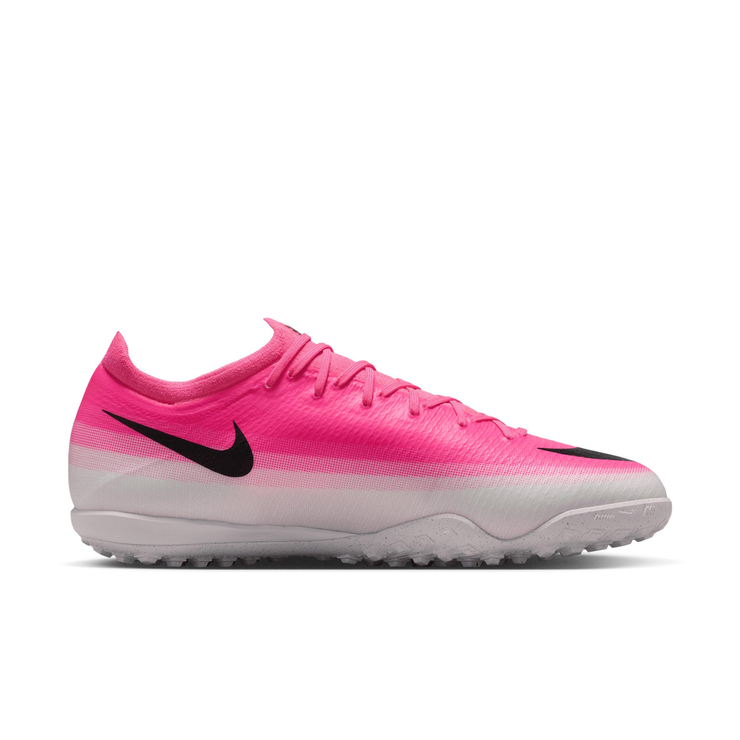 Nike Mercurial Vapor 17 Pro Turf "Pink/Multi-Color/Black" Men's Soccer Shoe - PINK/MULTI COLOR/BLACK Thumbnail View 1