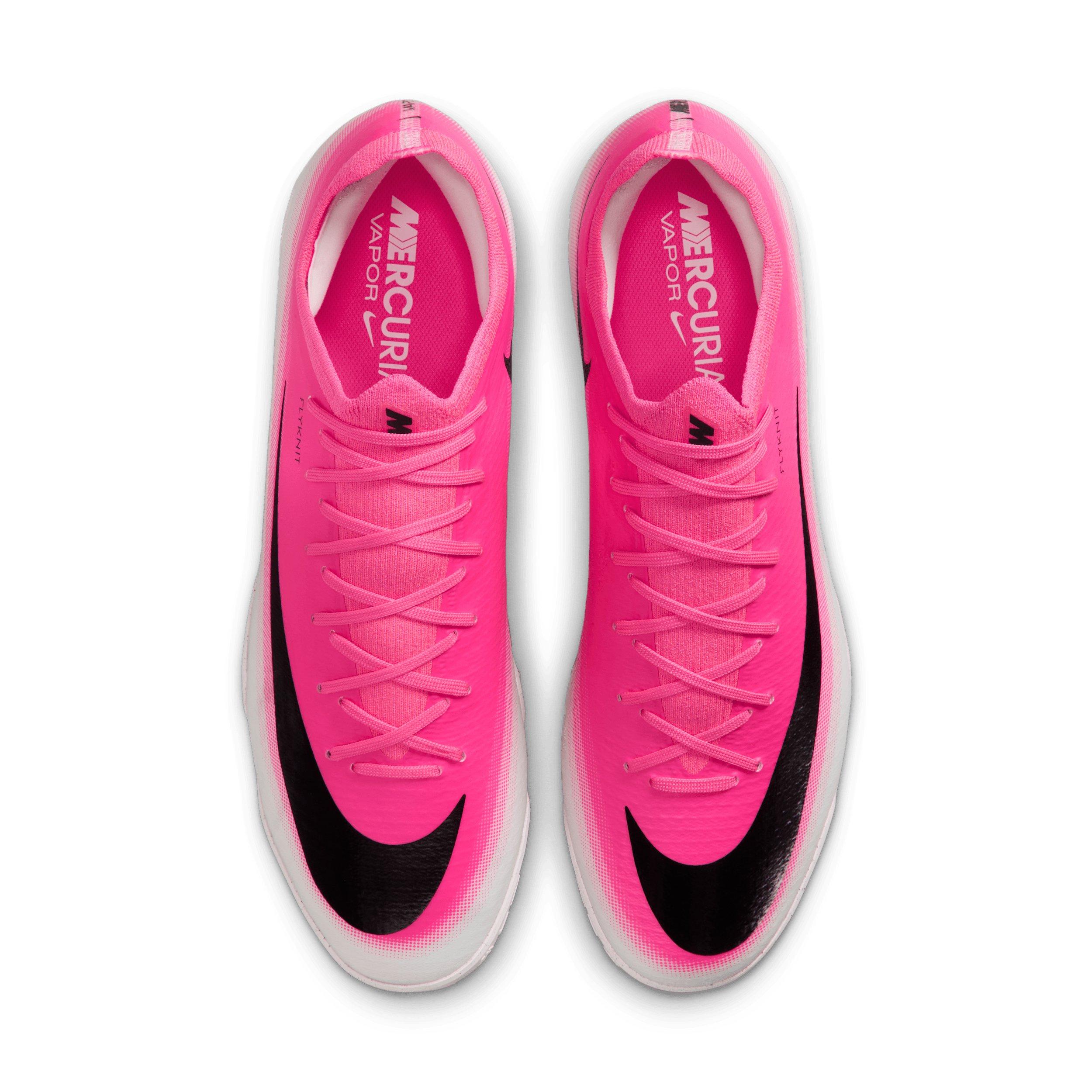 Nike Mercurial Vapor 17 Pro Turf "Pink/Multi-Color/Black" Men's Soccer Shoe - PINK/MULTI COLOR/BLACK Thumbnail View 4