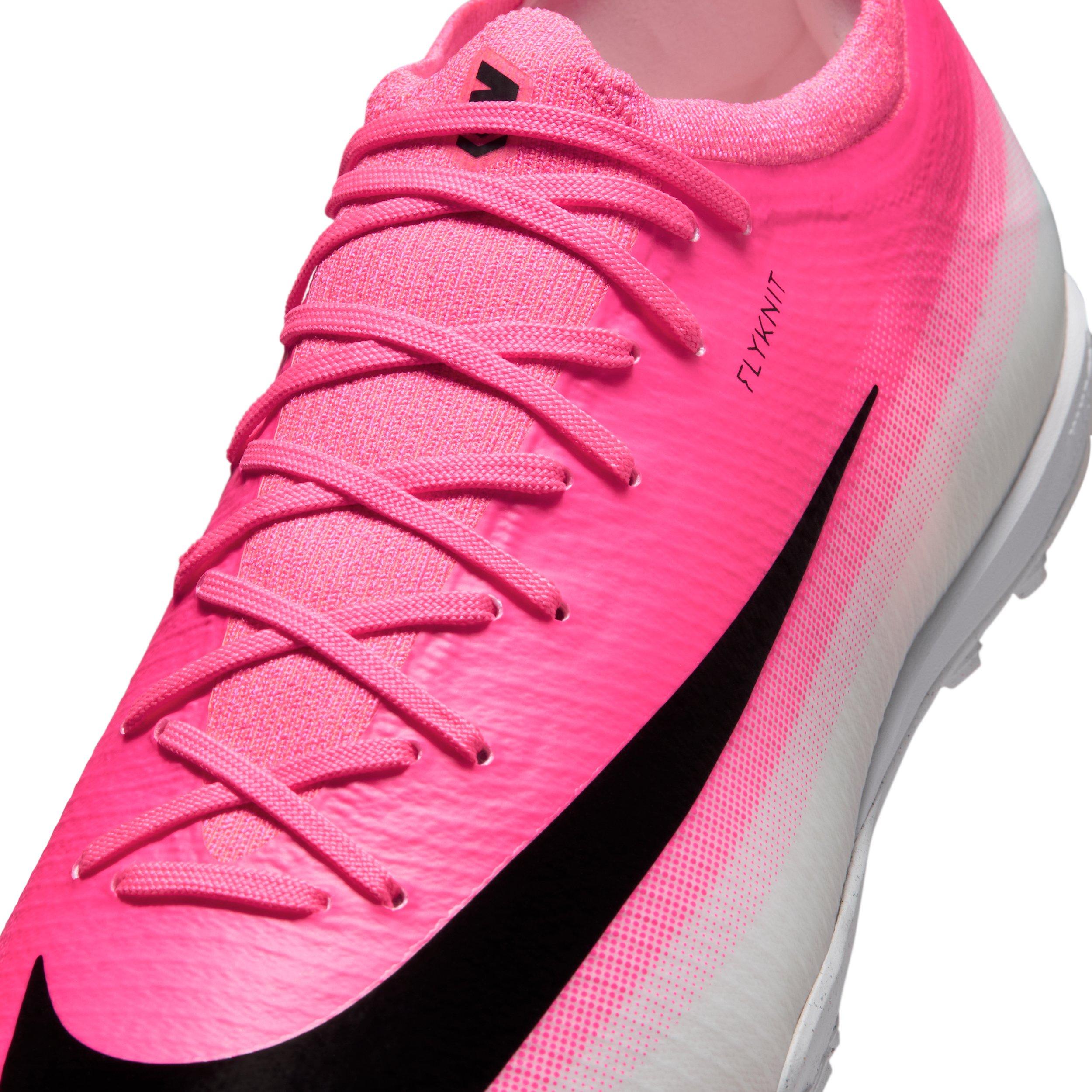 Nike Mercurial Vapor 17 Pro Turf "Pink/Multi-Color/Black" Men's Soccer Shoe - PINK/MULTI COLOR/BLACK Thumbnail View 7