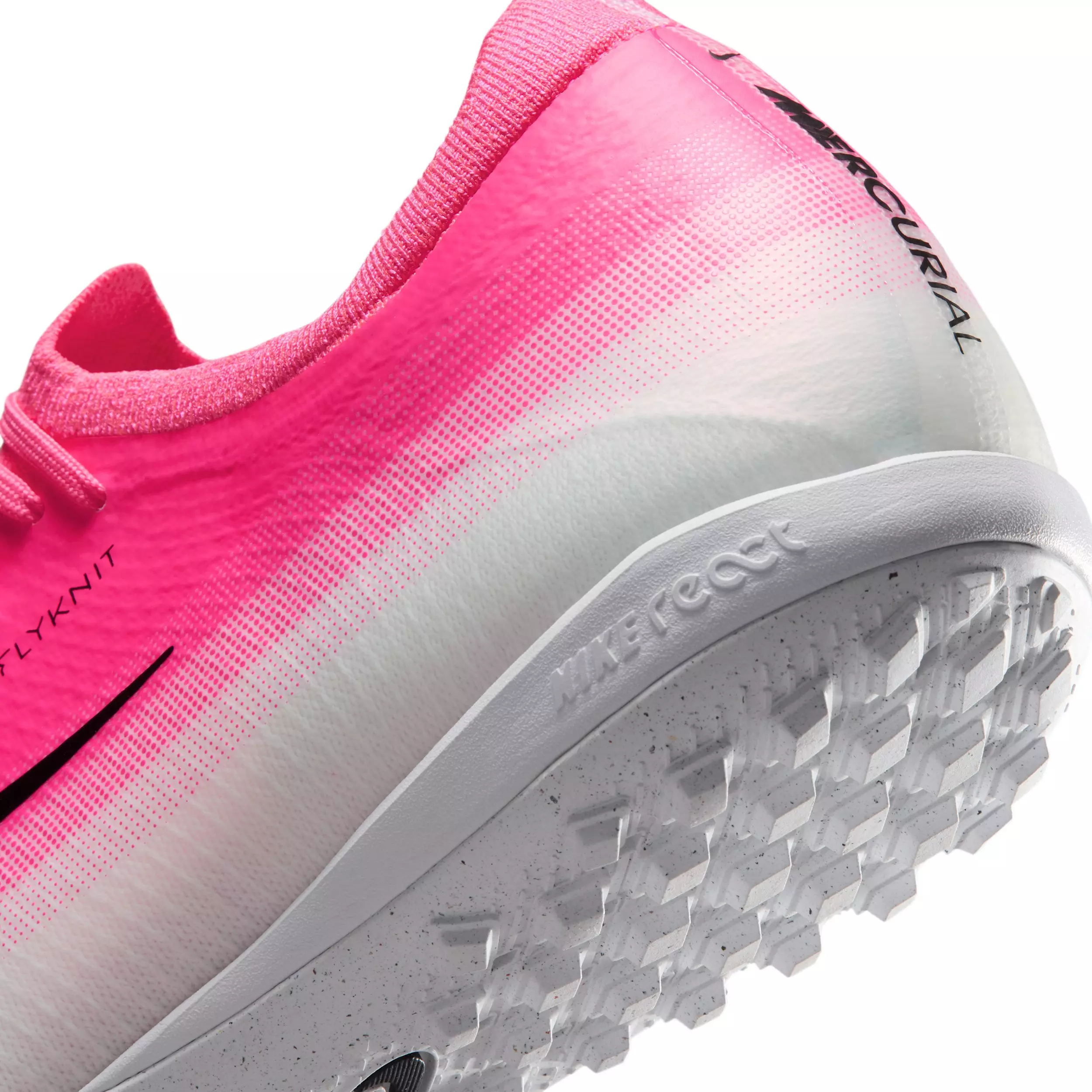 Nike Mercurial Vapor 17 Pro Turf "Pink/Multi-Color/Black" Men's Soccer Shoe - PINK/MULTI COLOR/BLACK