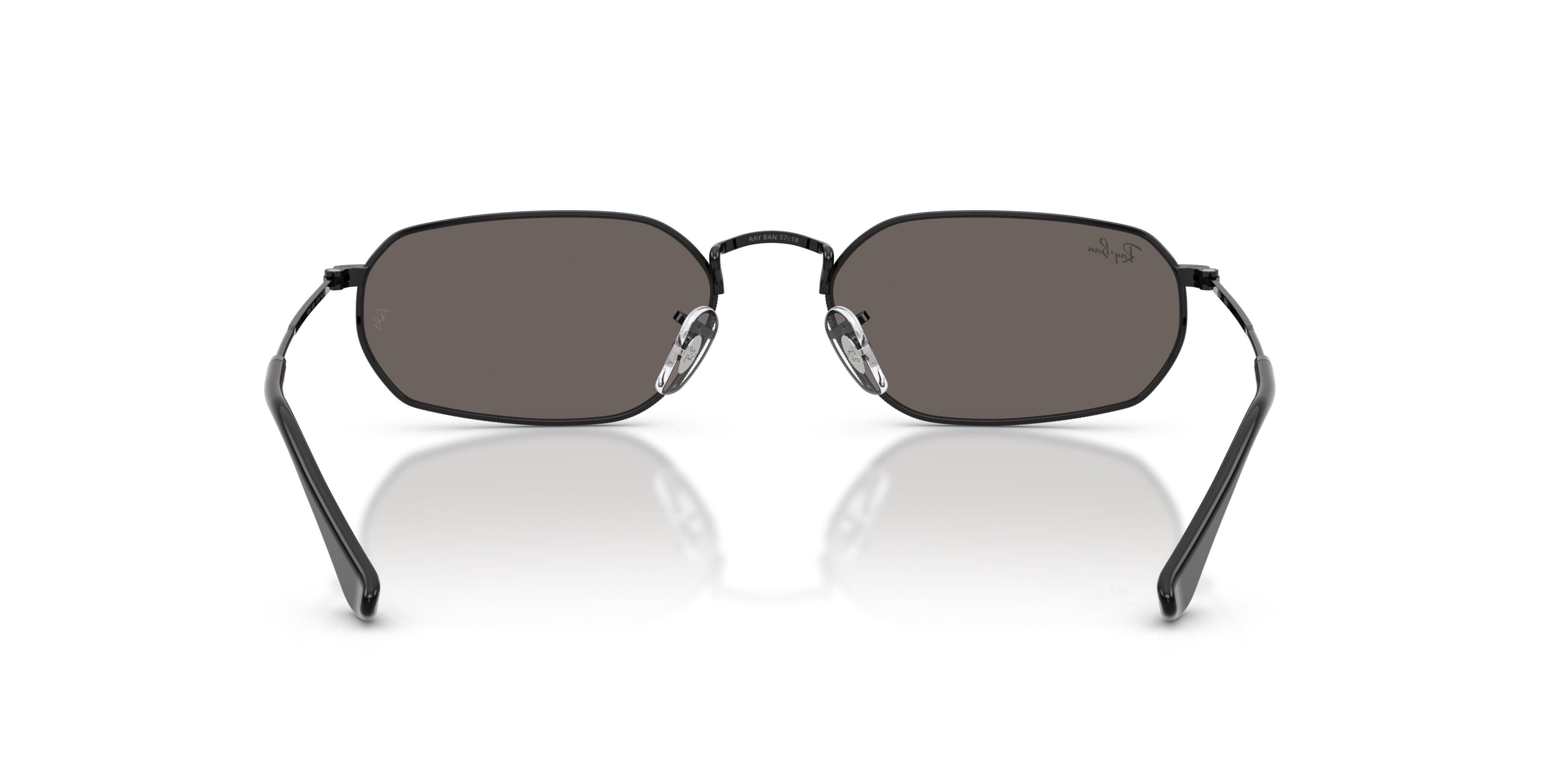 Ray-Ban RB3947 Dark Grey Sunglasses &ndash; Black - BLACK/GREY Thumbnail View 3
