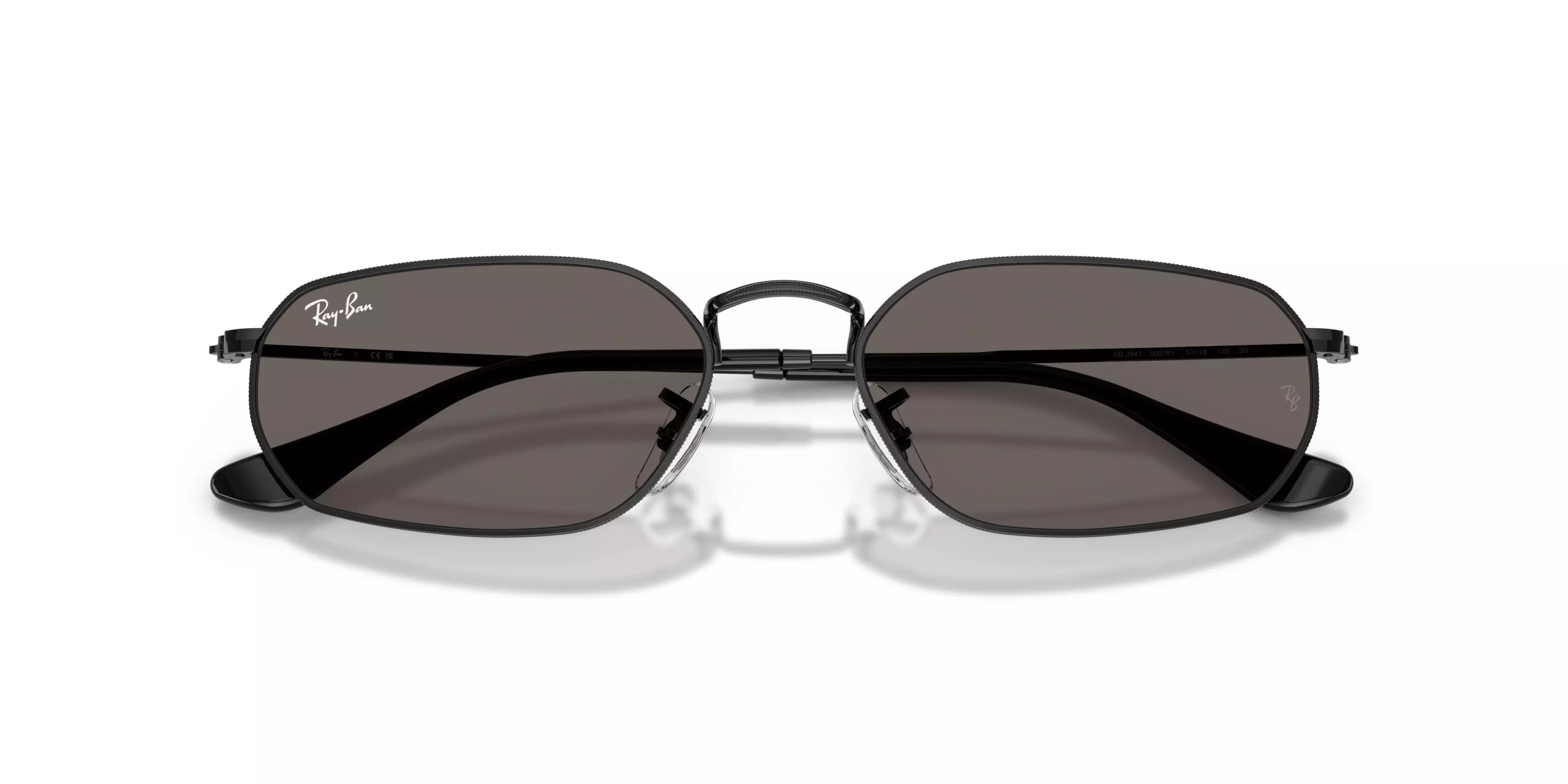 Ray-Ban RB3947 Dark Grey Sunglasses – Black - BLACK/GREY