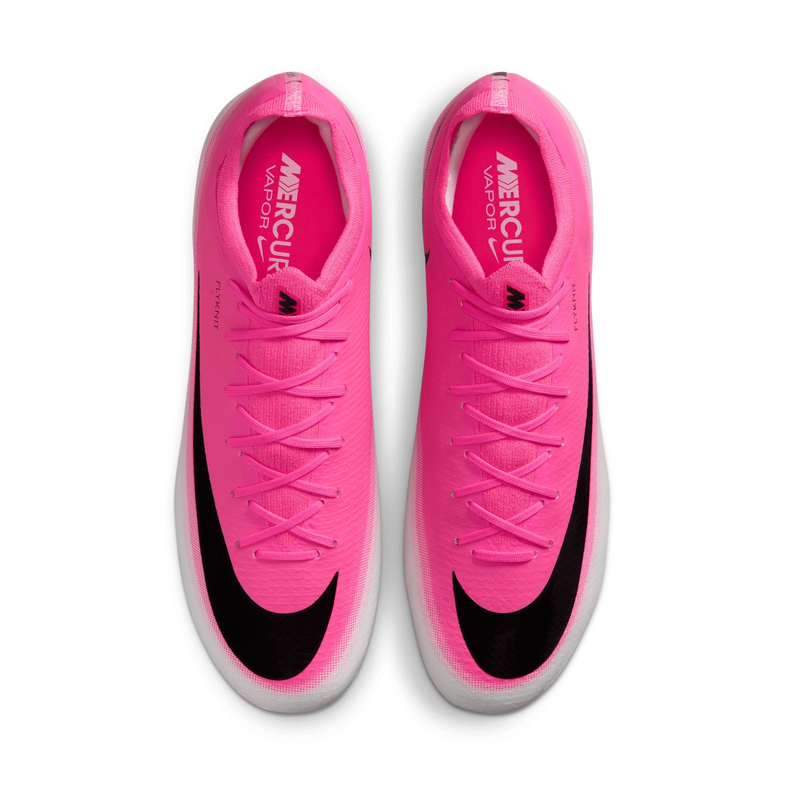 Nike Mercurial Vapor 17 Pro AG "Pink/Multi-Color/Black" Men's Soccer Cleat - PINK/MULTI COLOR/BLACK