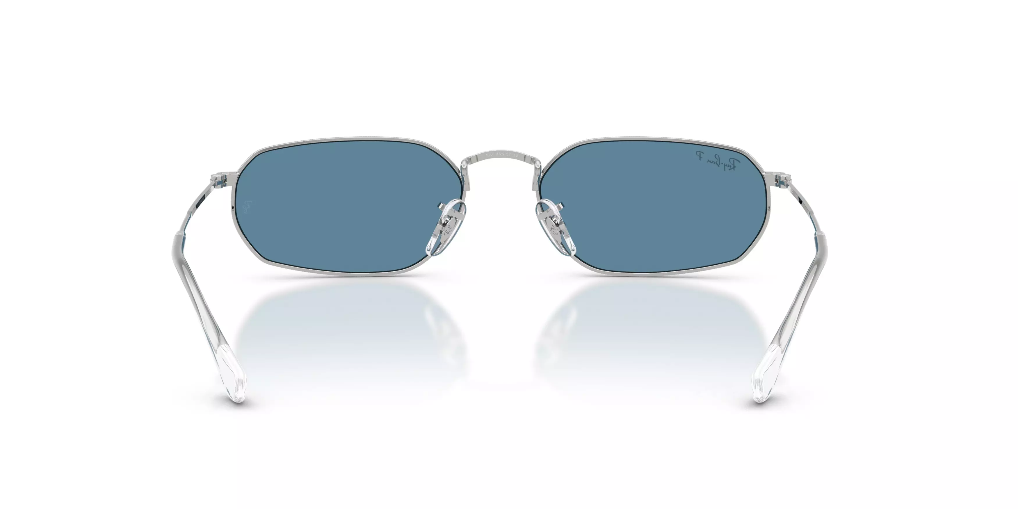 Ray-Ban RB3947 Blue Polarized Sunglasses &ndash; Silver - SILVER/BLUE