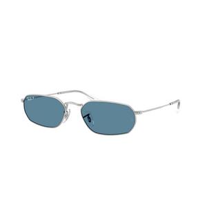 Ray-Ban RB3947 Blue Polarized Sunglasses &ndash; Silver