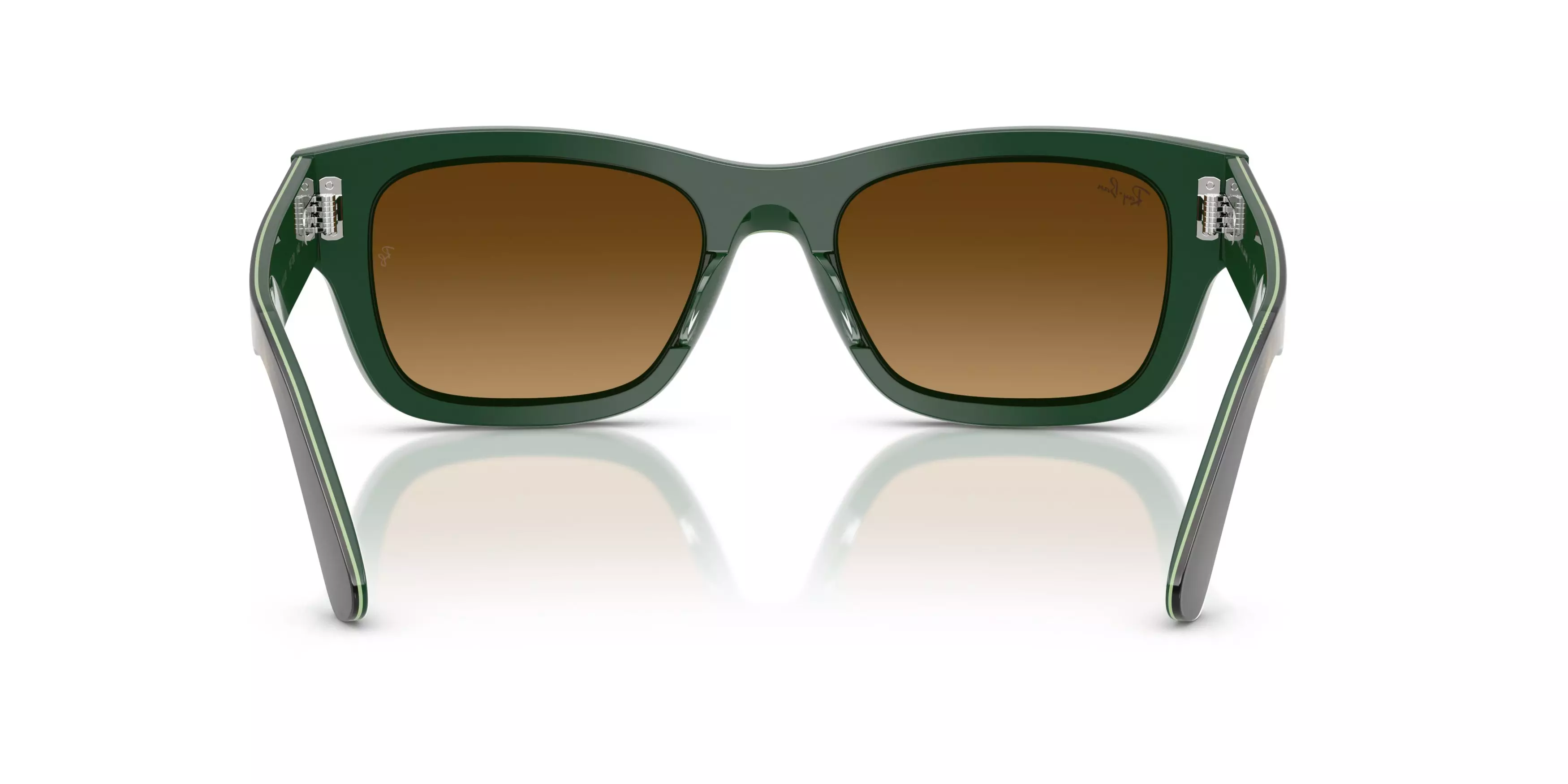 Ray-Ban Joseph Brown Gradient Sunglasses – Striped Green - GREEN