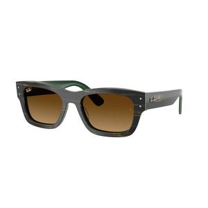 Ray-Ban Joseph Brown Gradient Sunglasses – Striped Green