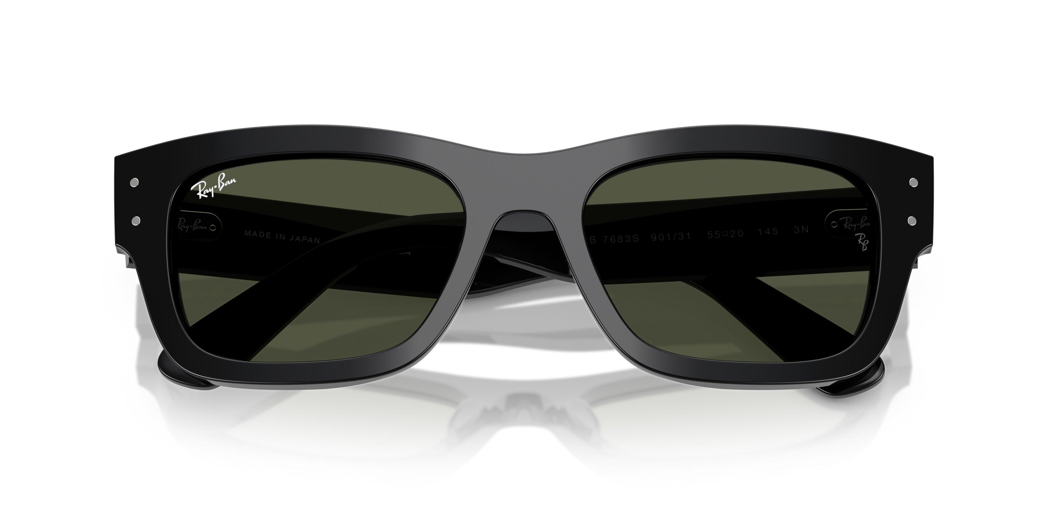 Ray-Ban Joseph Green Sunglasses &ndash; Black - BLACK/GREEN Thumbnail View 6